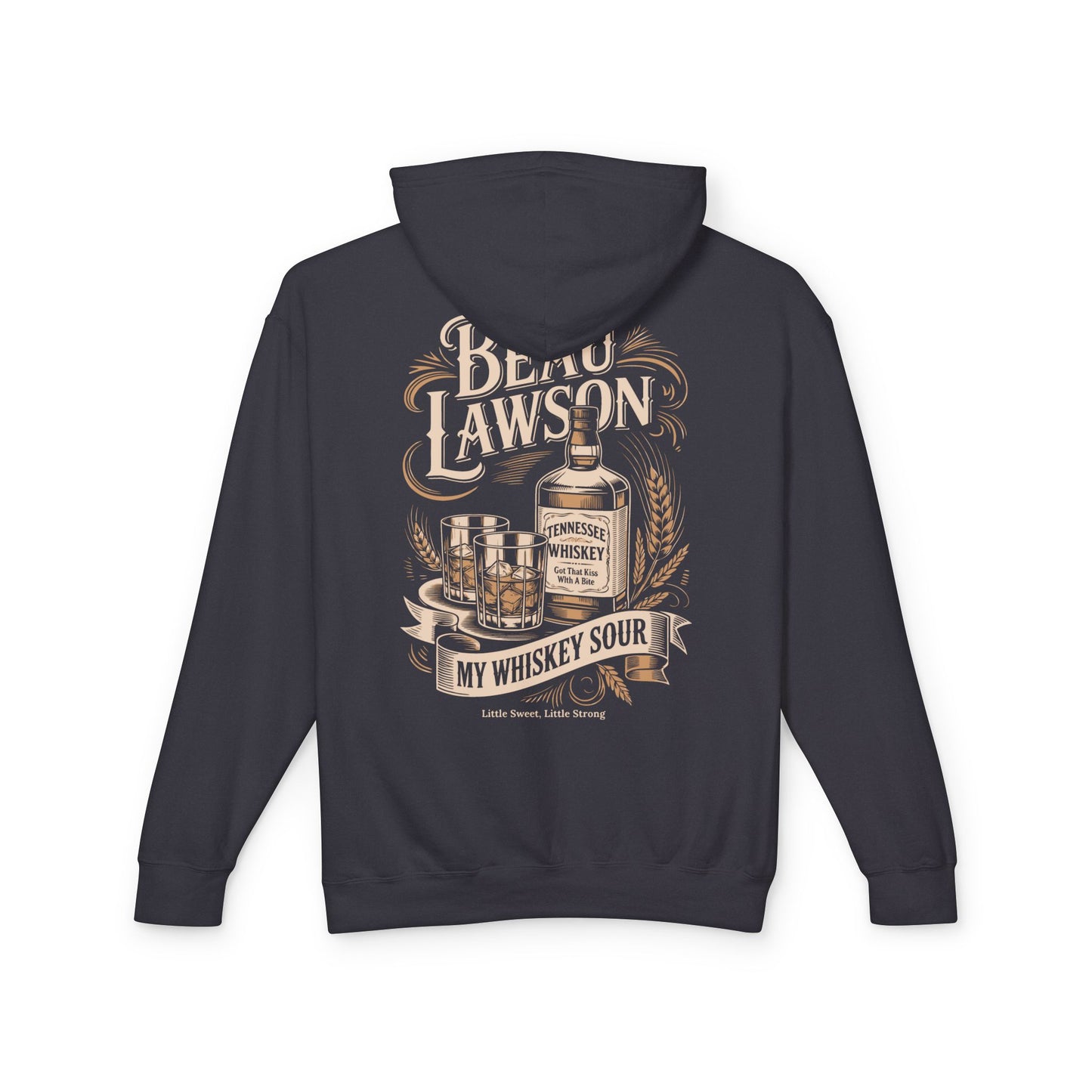 Beau Lawson "My Whiskey Sour" Western Unisex Lightweight Hooded Sweatshirt