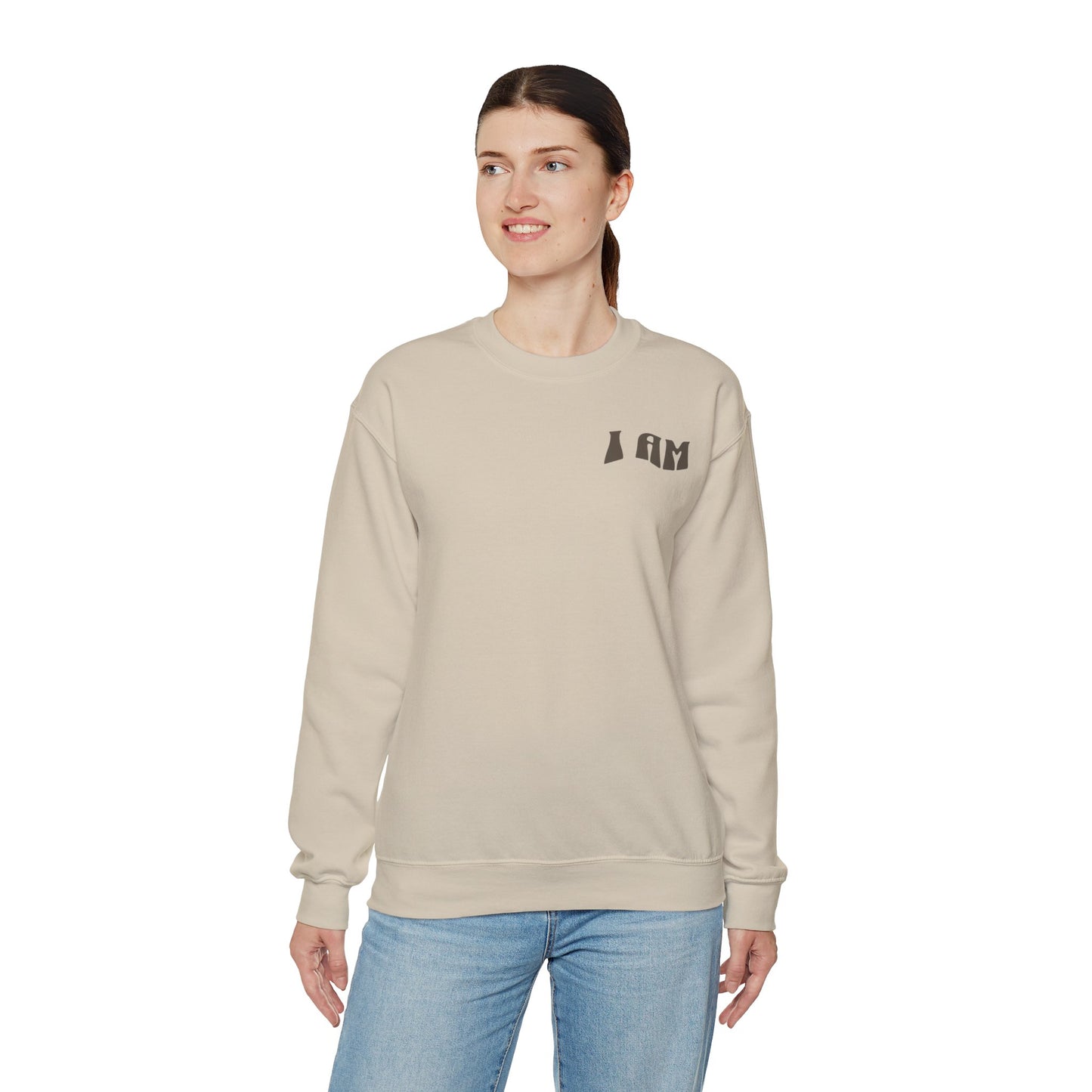 "I Am Who I Am" Adult Crewneck Sweatshirt