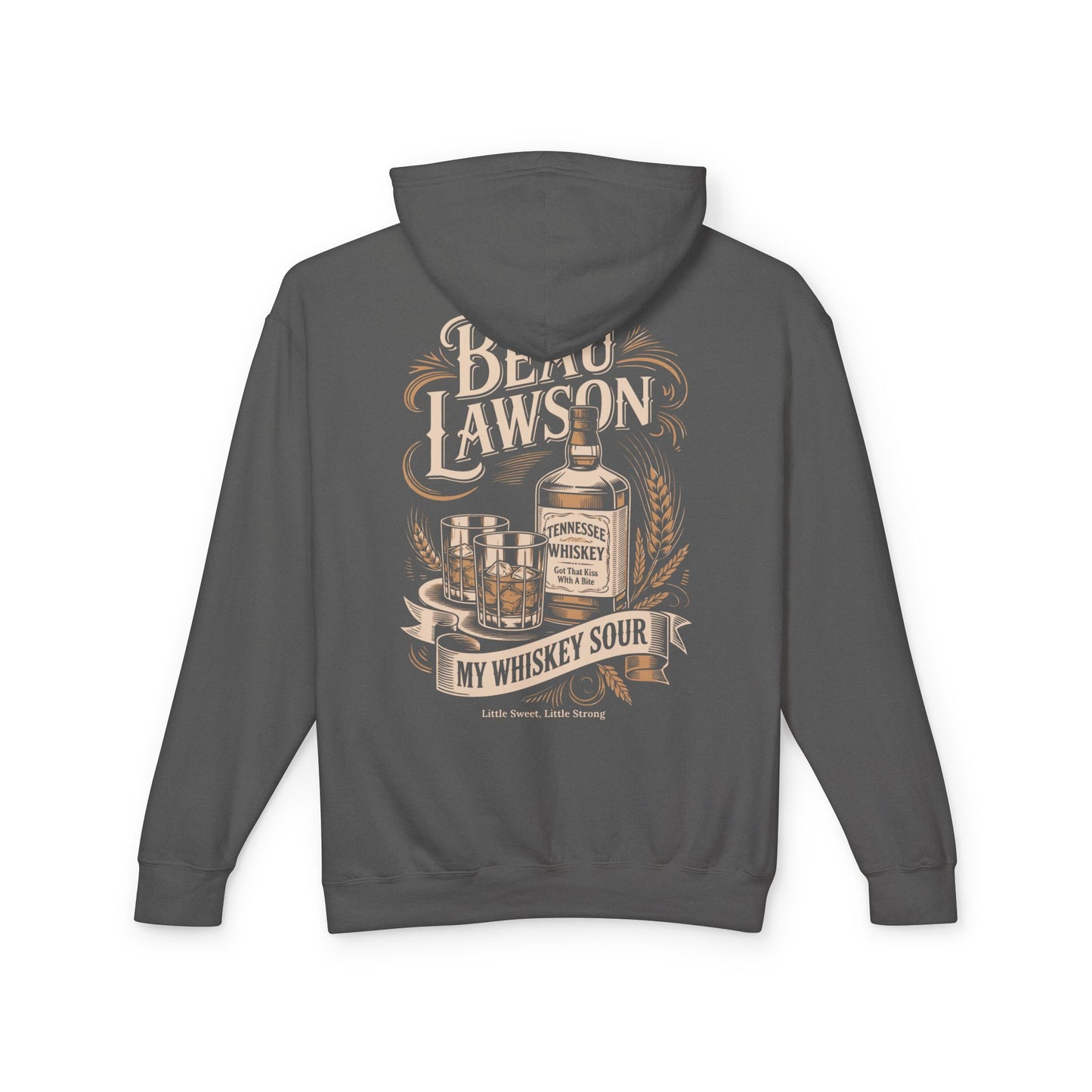 Beau Lawson "My Whiskey Sour" Western Unisex Lightweight Hooded Sweatshirt