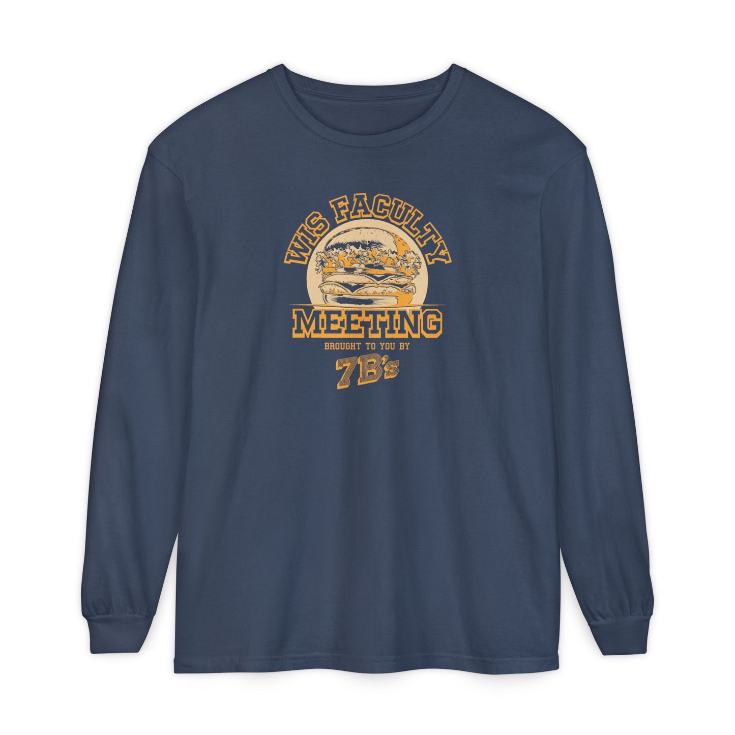WIS "FACULTY MEETING" UNISEX PREMIUM LONG SLEEVE TEE
