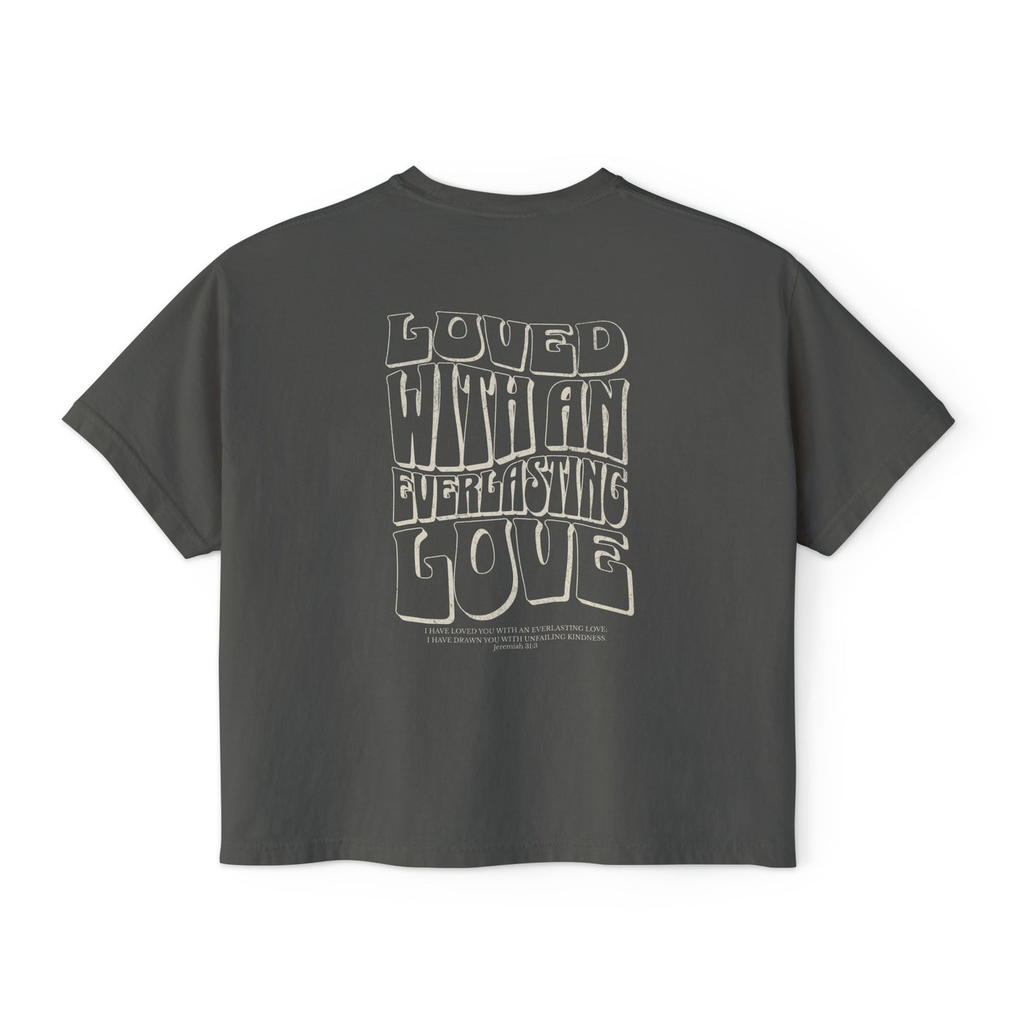 "Everlasting Love" Groovy Women's Boxy Tee