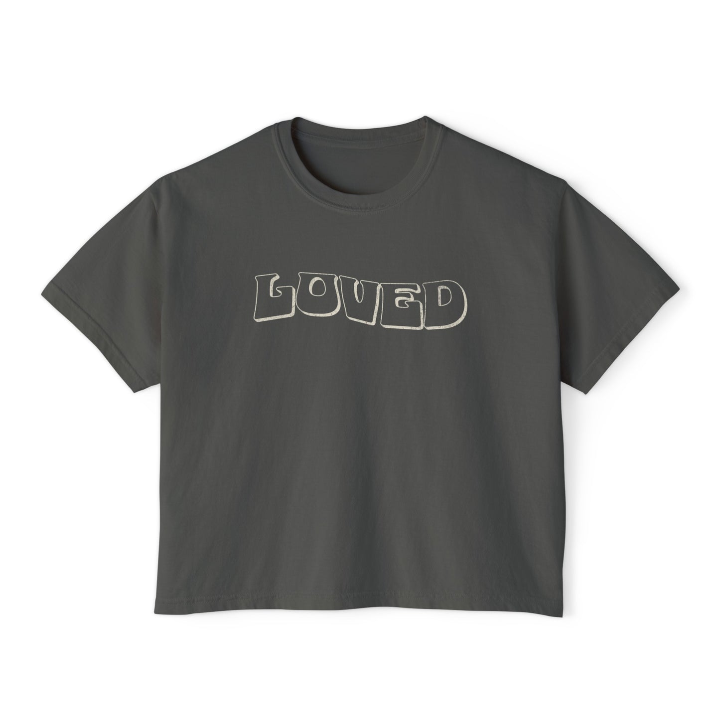 "Everlasting Love" Groovy Women's Boxy Tee