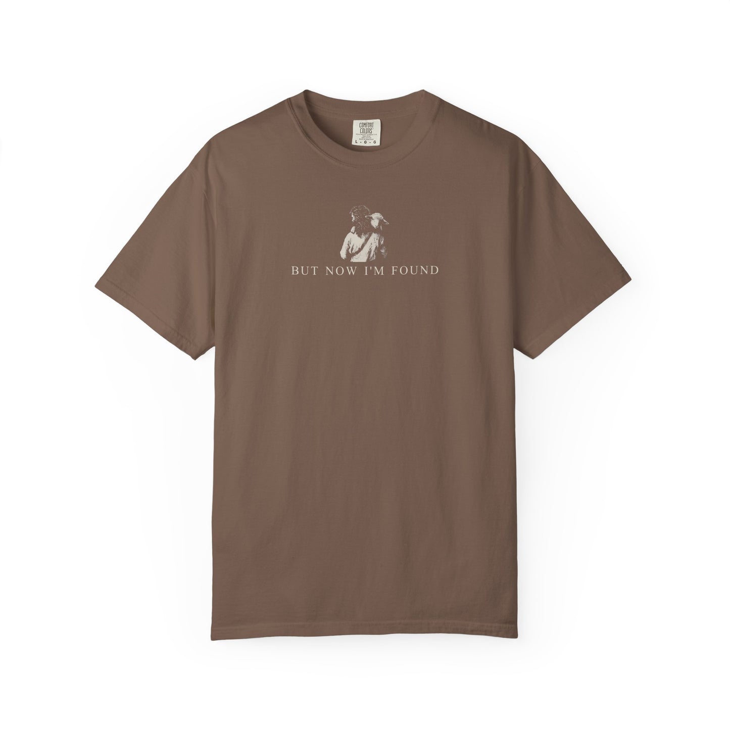 "But Now I'm Found" Adult Comfort Colors Tee