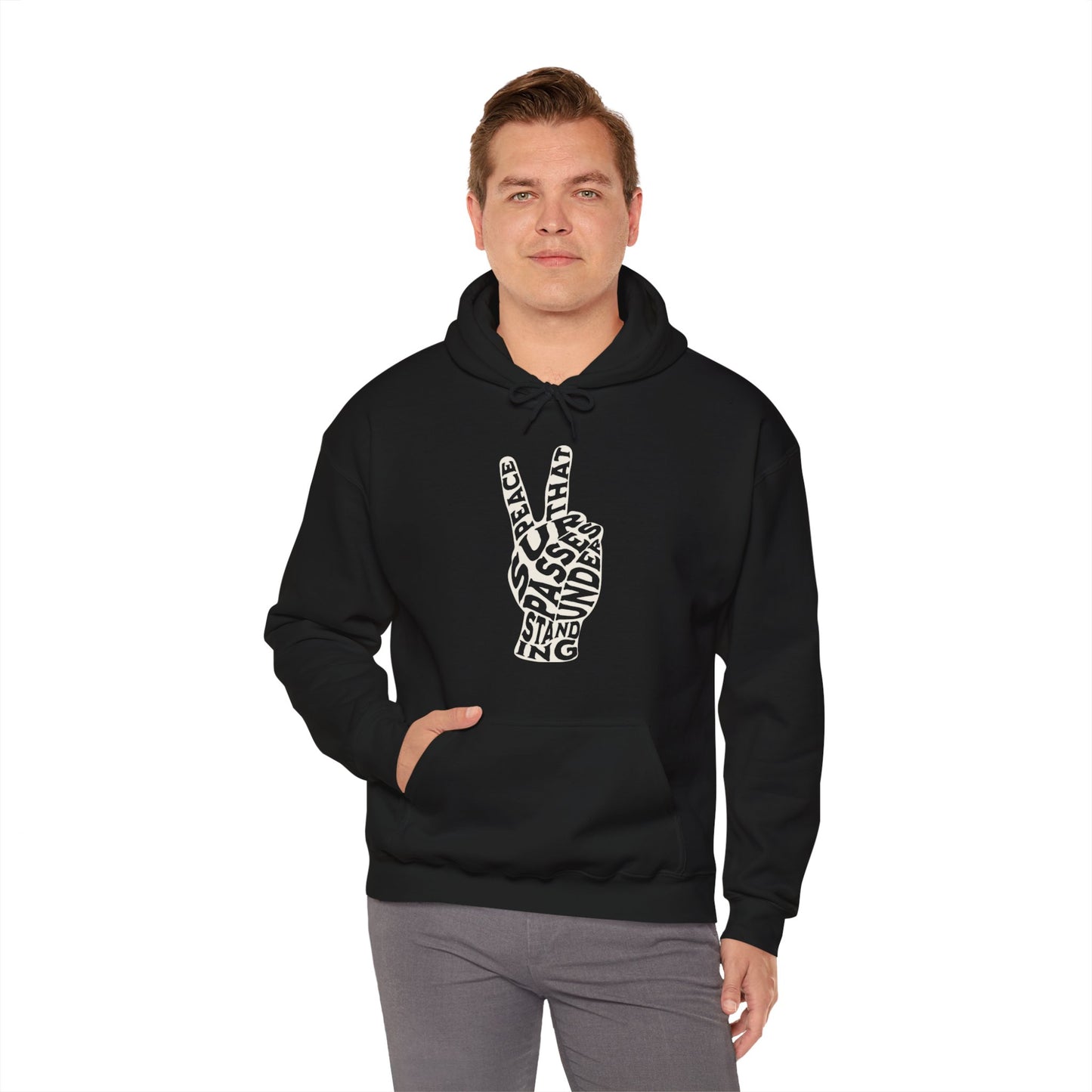 "Peace" Adult Unisex Hoodie