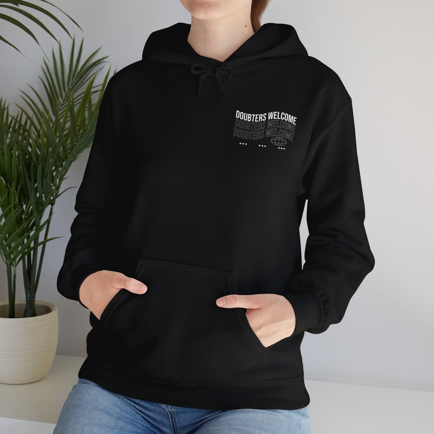 "Doubters Welcome" Adult Unisex Hoodie