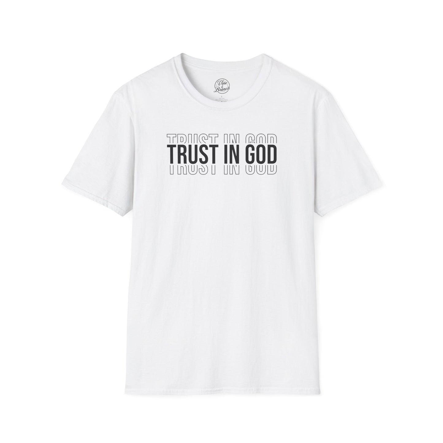 "Trust In God" Unisex Softstyle Tee