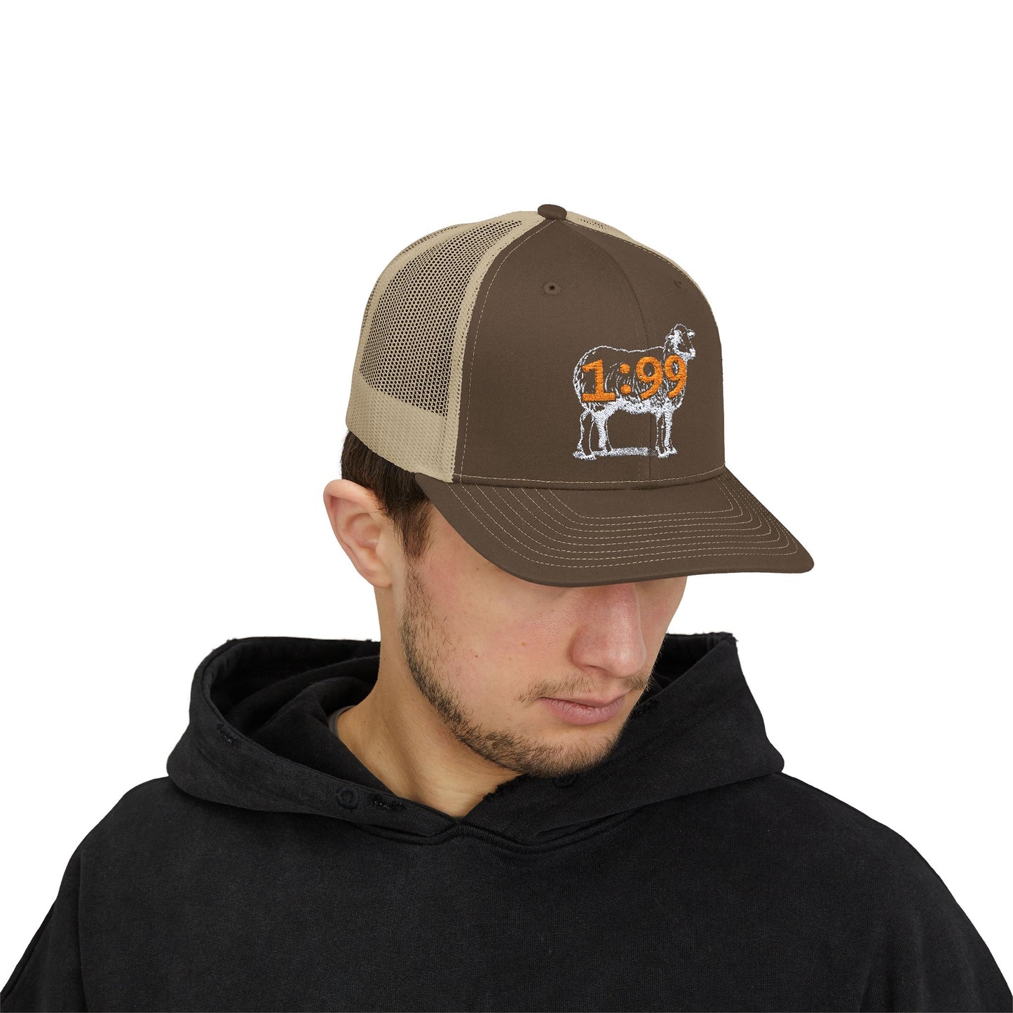 Trucker Hat - "He Leaves the 99 for the 1" Snapback