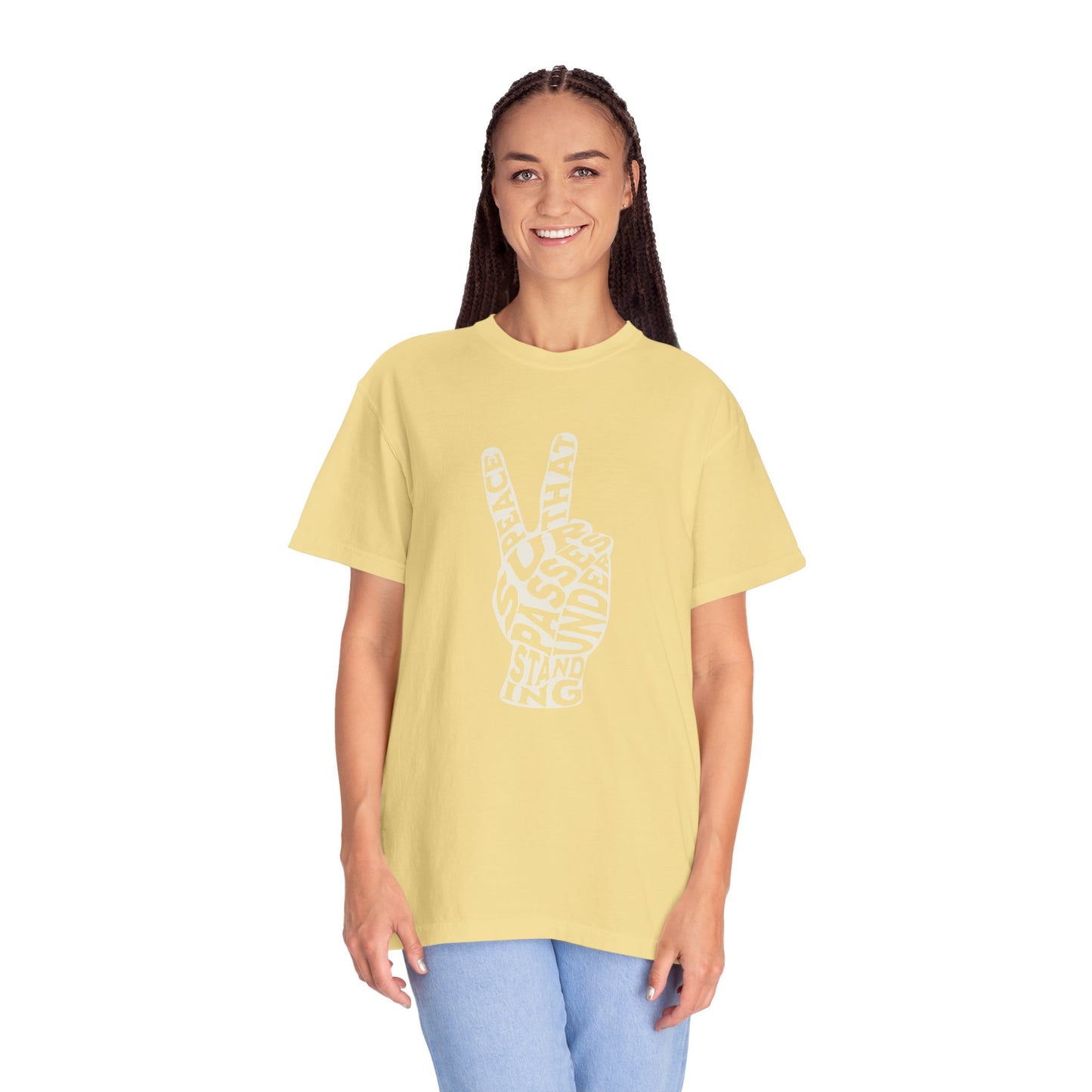 "PEACE" UNISEX PREMIUM TEE