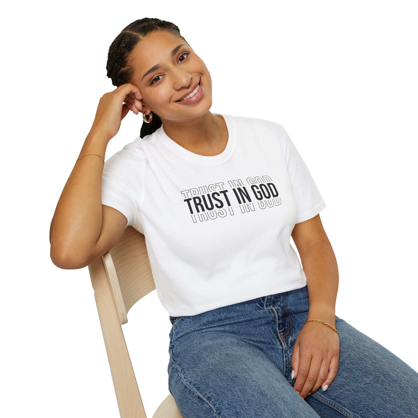 "Trust In God" Unisex Softstyle Tee