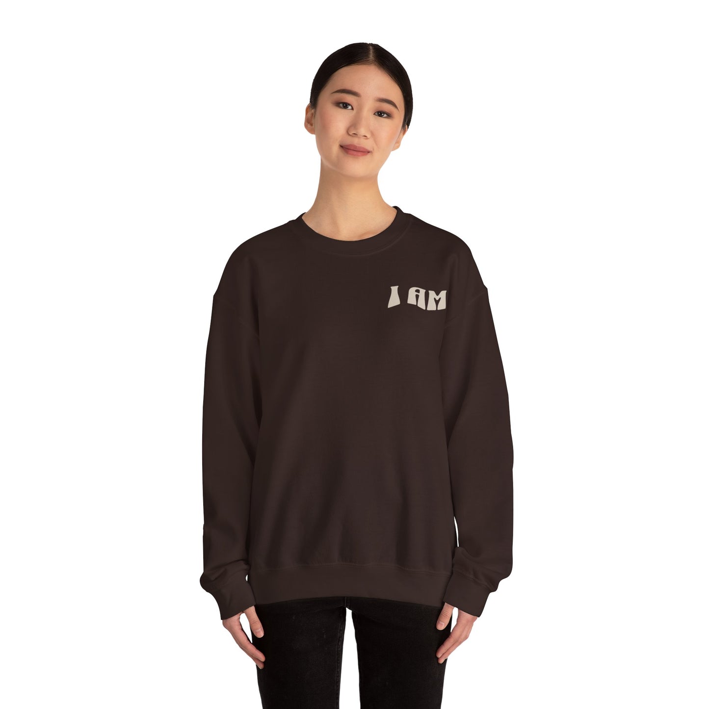 "I Am Who I Am" Adult Crewneck Sweatshirt