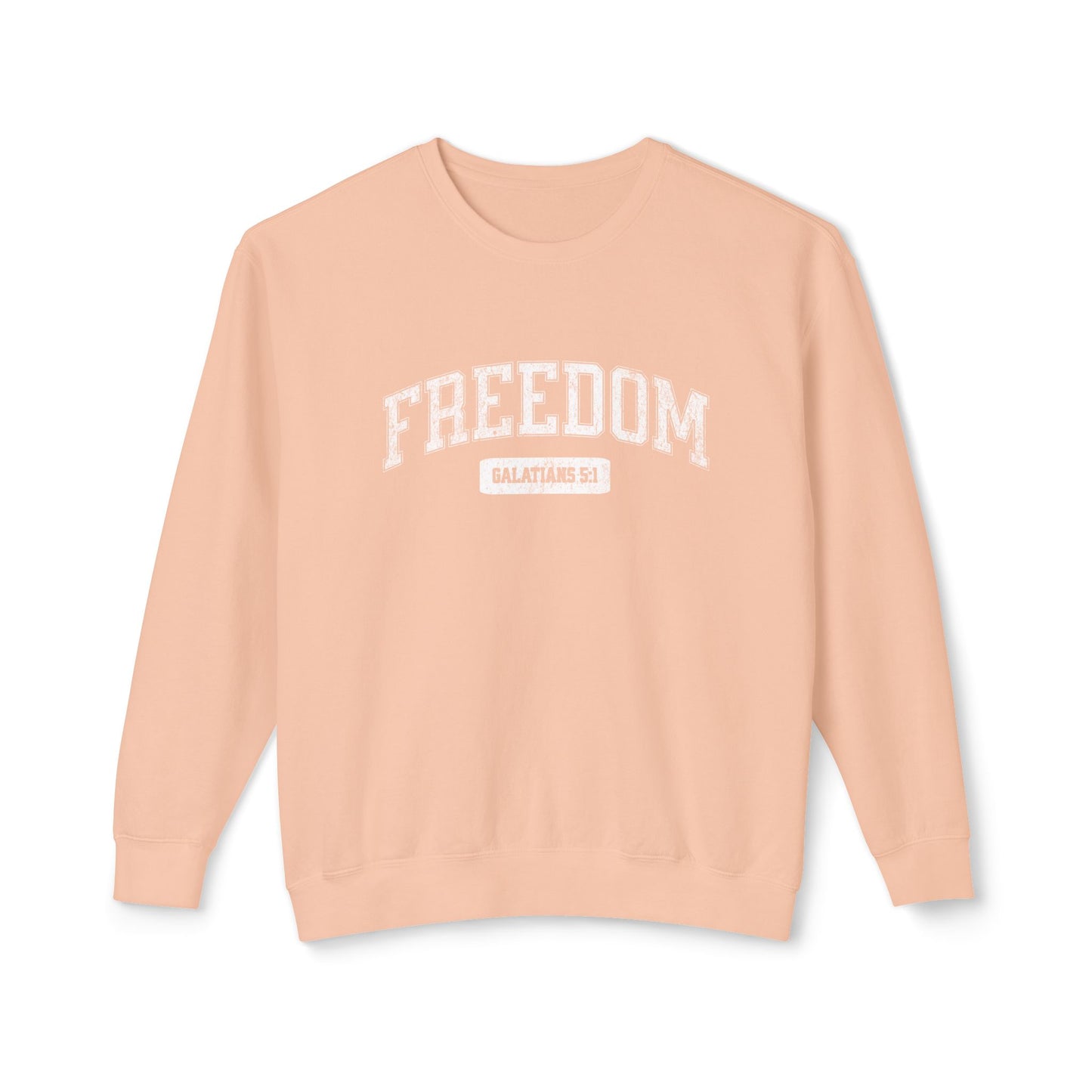 "FREEDOM" VARSITY UNISEX PREMIUM SWEATSHIRT