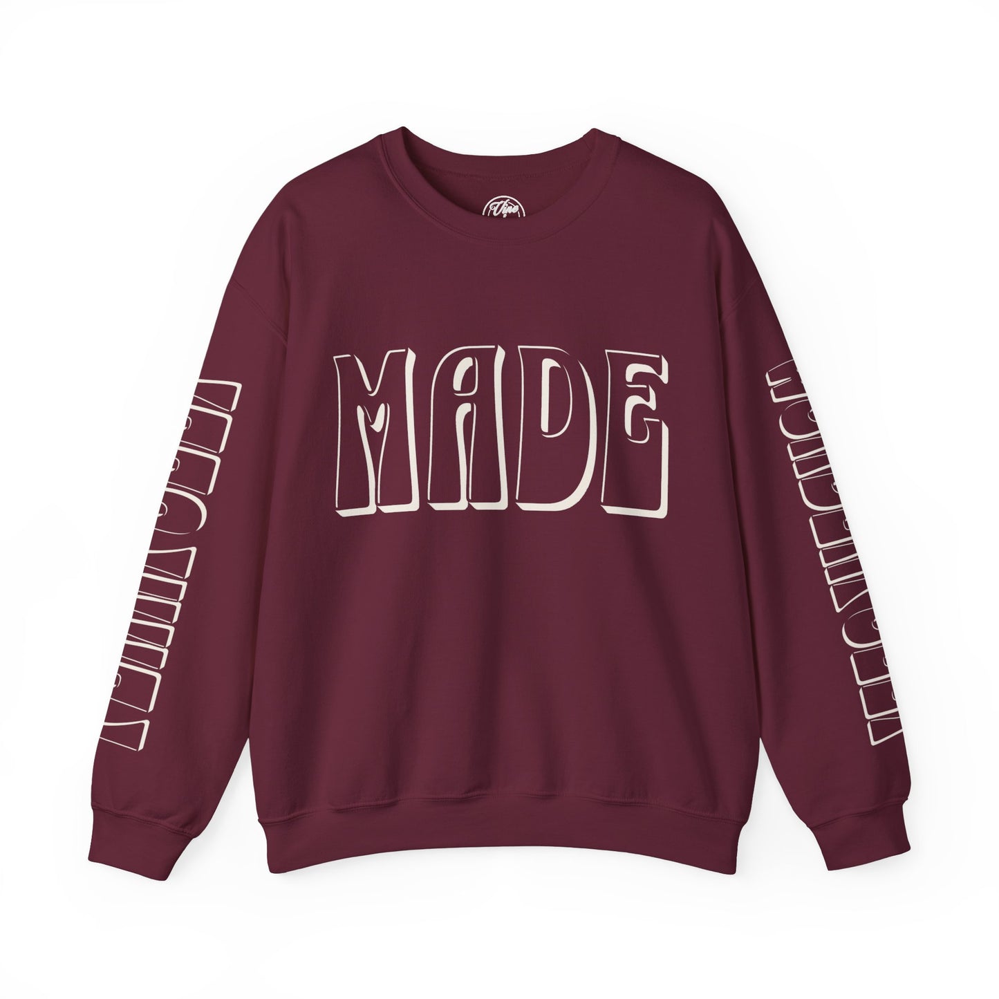 "Fearfully Wonderfully Made" Adult Crewneck Sweatshirt