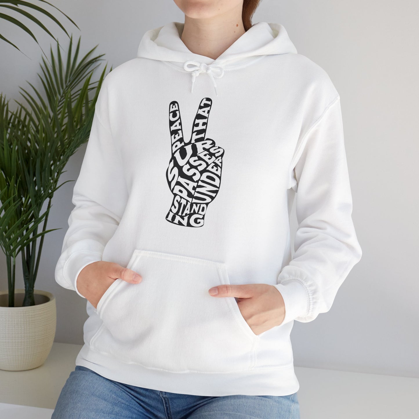 "Peace" Adult Unisex Hoodie