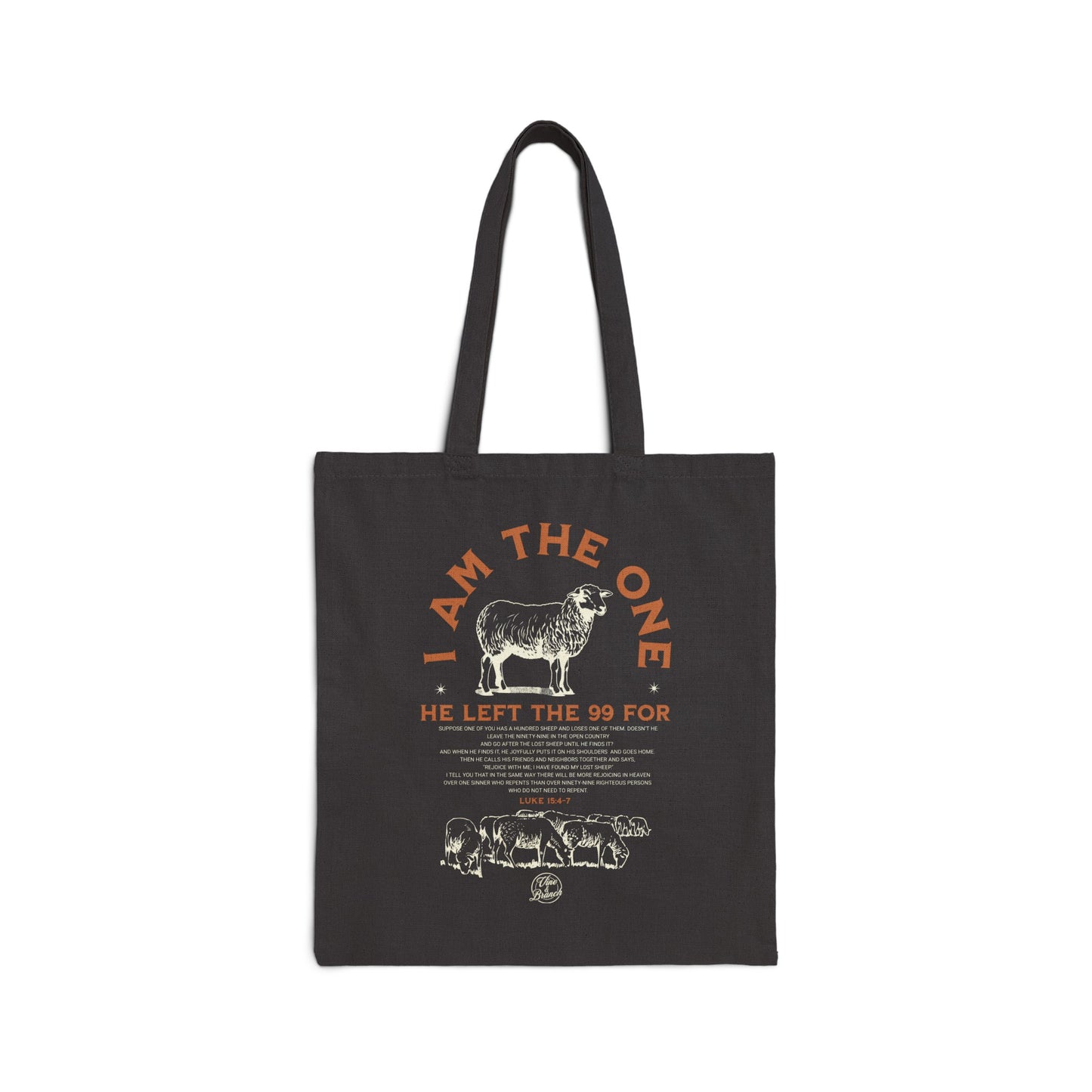 "I Am The One" Cotton Canvas Tote Bag