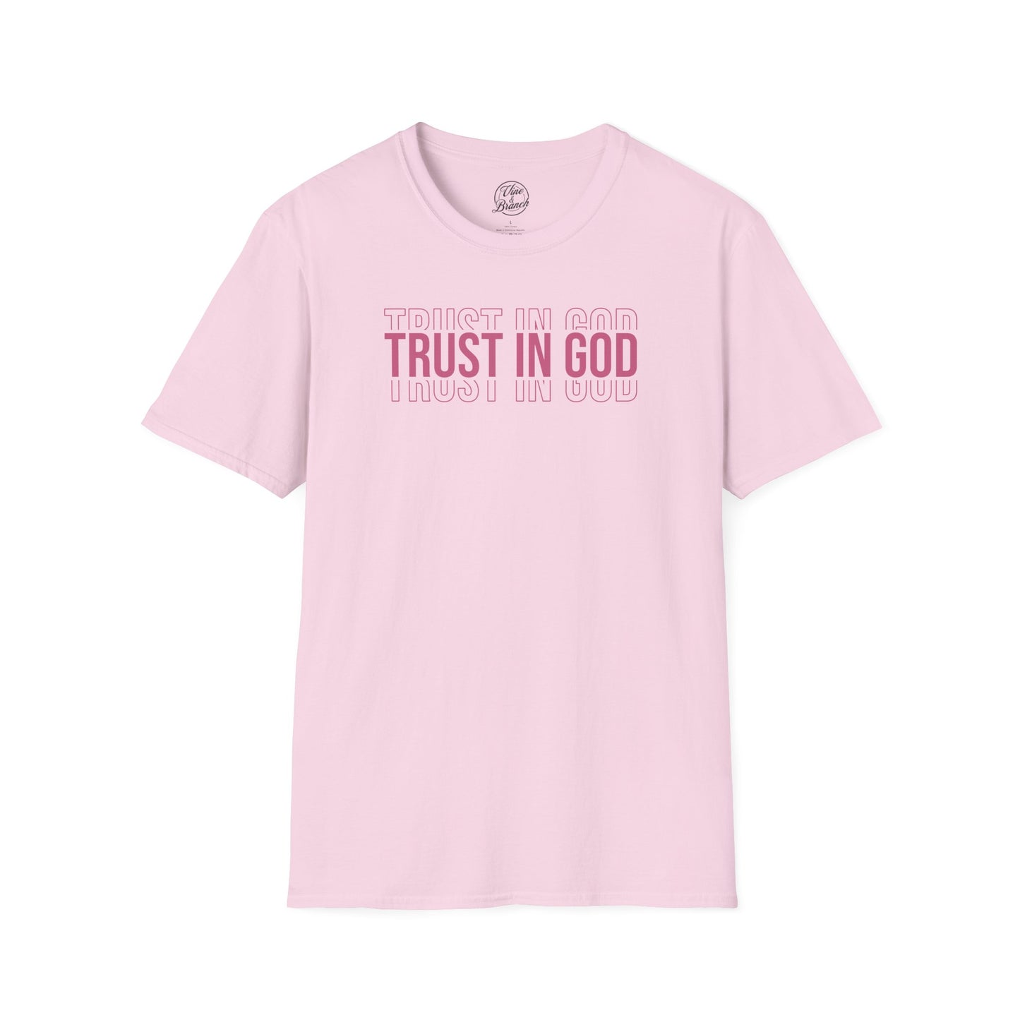 "Trust In God" Unisex Softstyle Tee