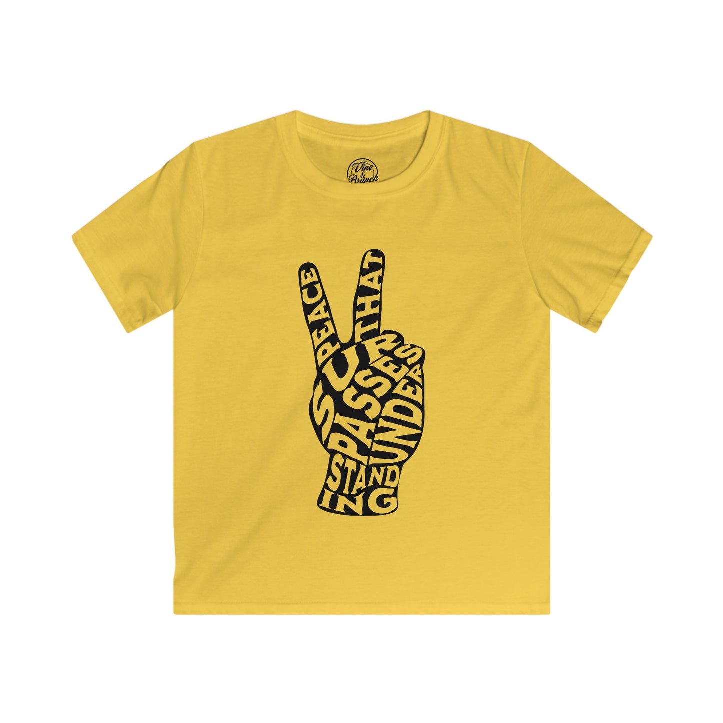 "Peace That Surpasses Understanding" Kids Softstyle Tee