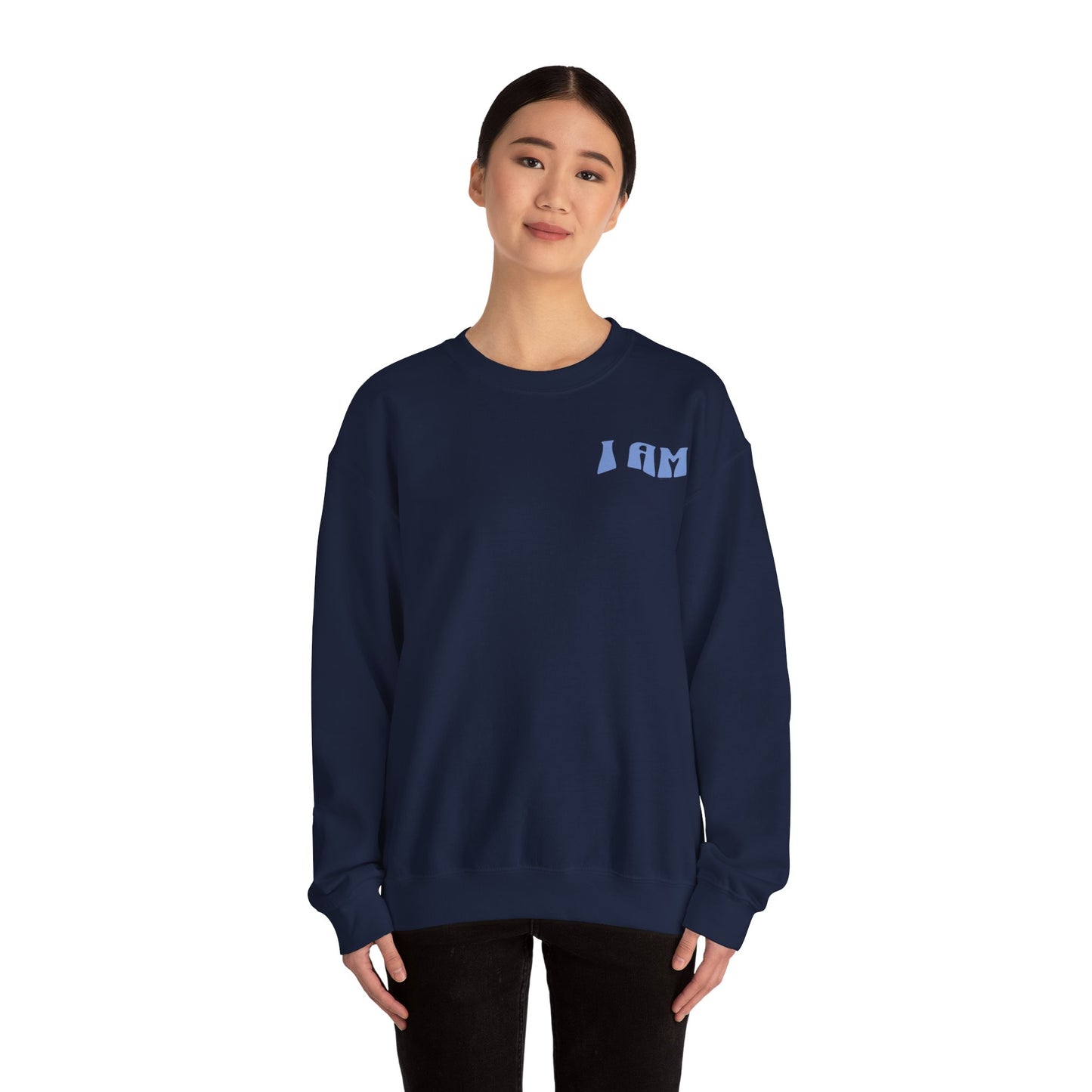 "I Am Who I Am" Adult Crewneck Sweatshirt