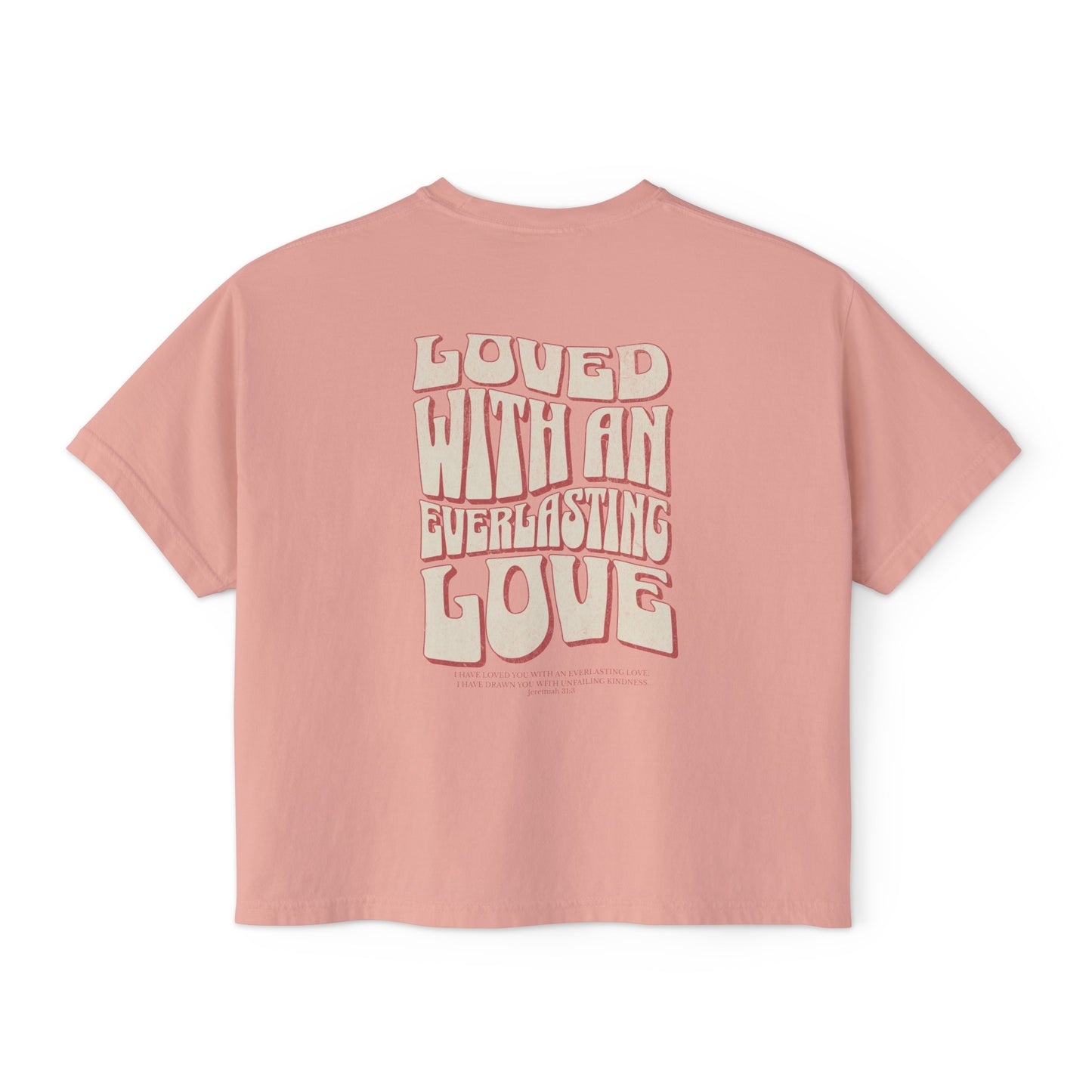 "Everlasting Love" Groovy Women's Boxy Tee