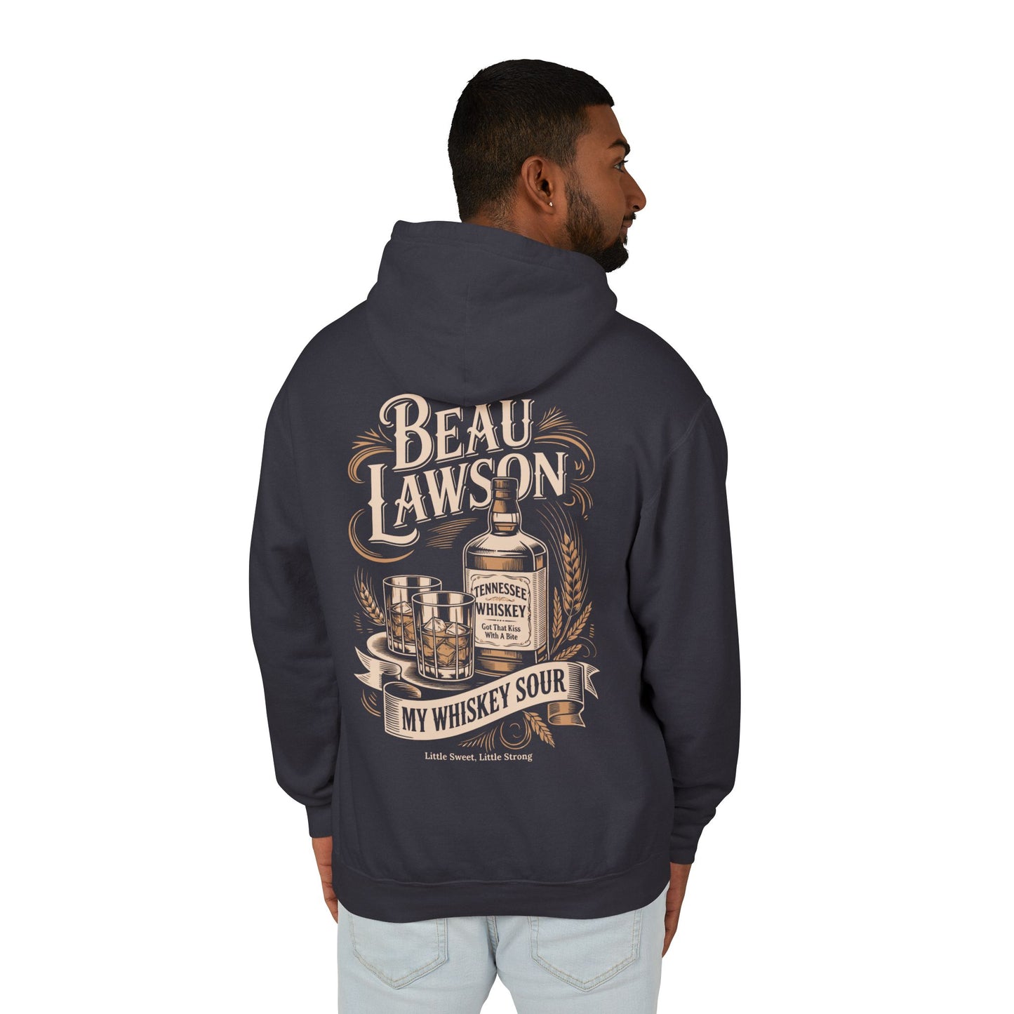 Beau Lawson "My Whiskey Sour" Western Unisex Lightweight Hooded Sweatshirt
