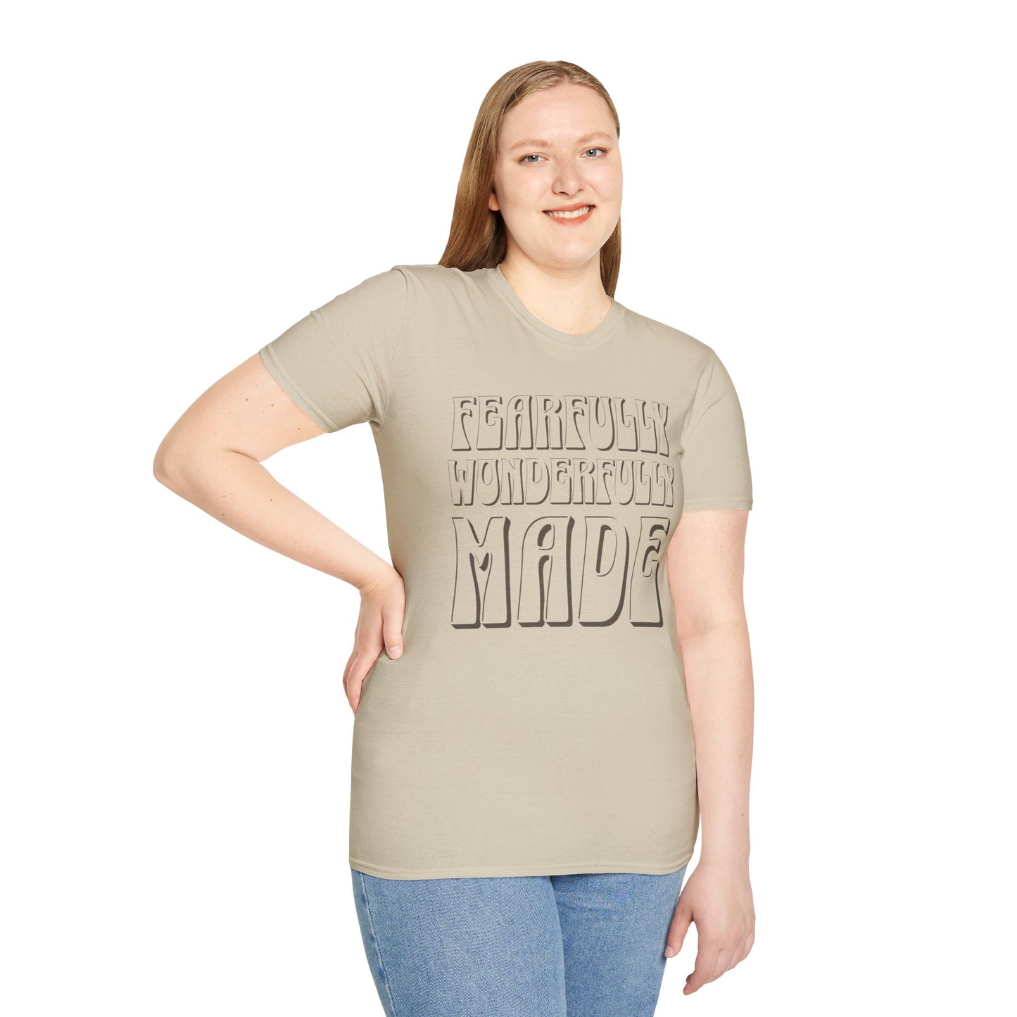 "Fearfully Wonderfully Made" Unisex Softstyle Tee