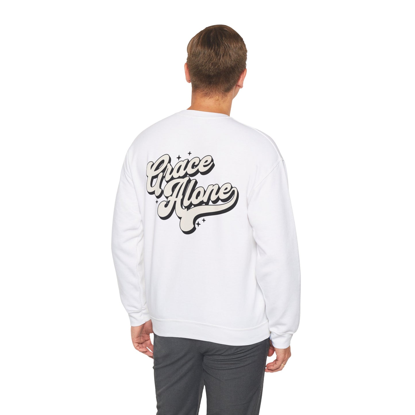 "Grace Alone" Adult Crewneck Sweatshirt