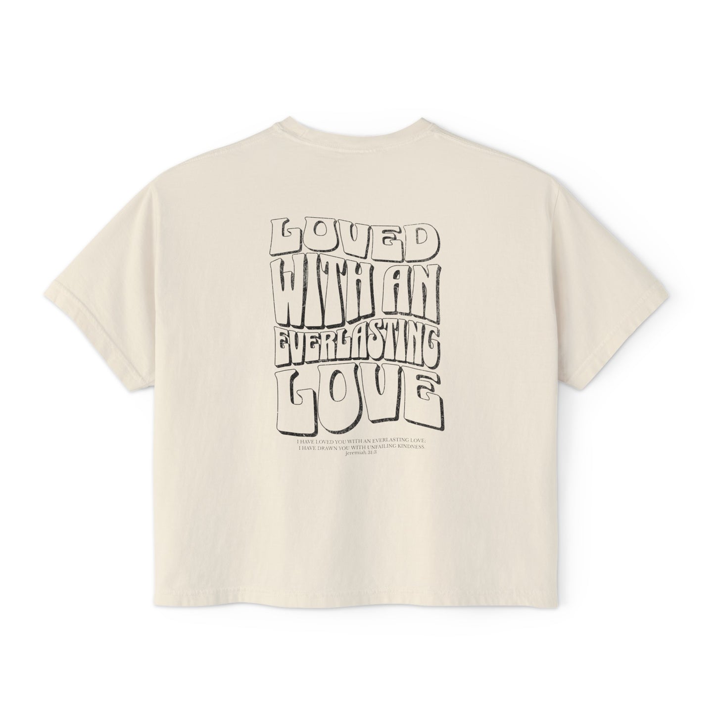 "Everlasting Love" Groovy Women's Boxy Tee