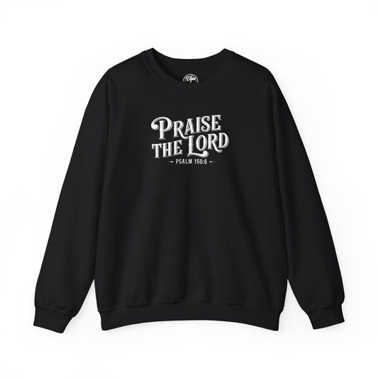 "Praise the Lord" Old Fashioned Crewneck Sweatshirt