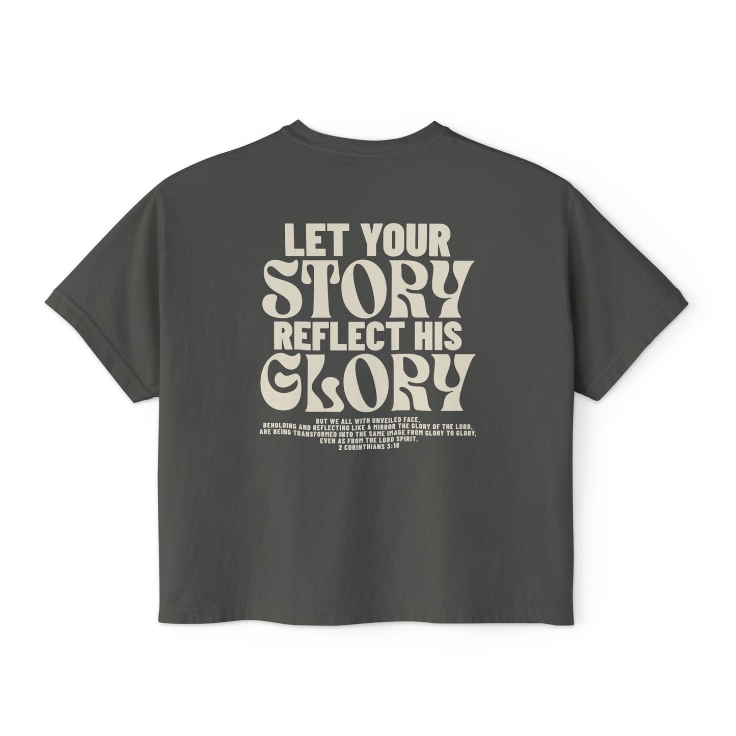 "GLORY" WOMENS PREMIUM BOXY TEE