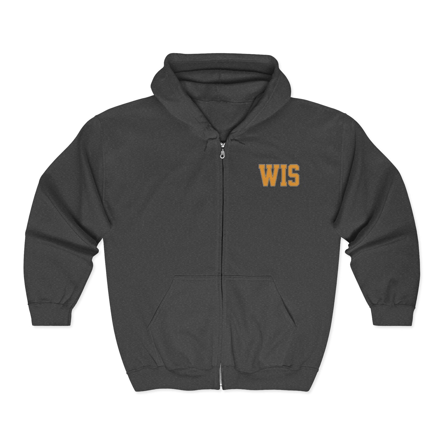WIS "POLAR POSITIVE" UNISEX FULL ZIP HOODIE