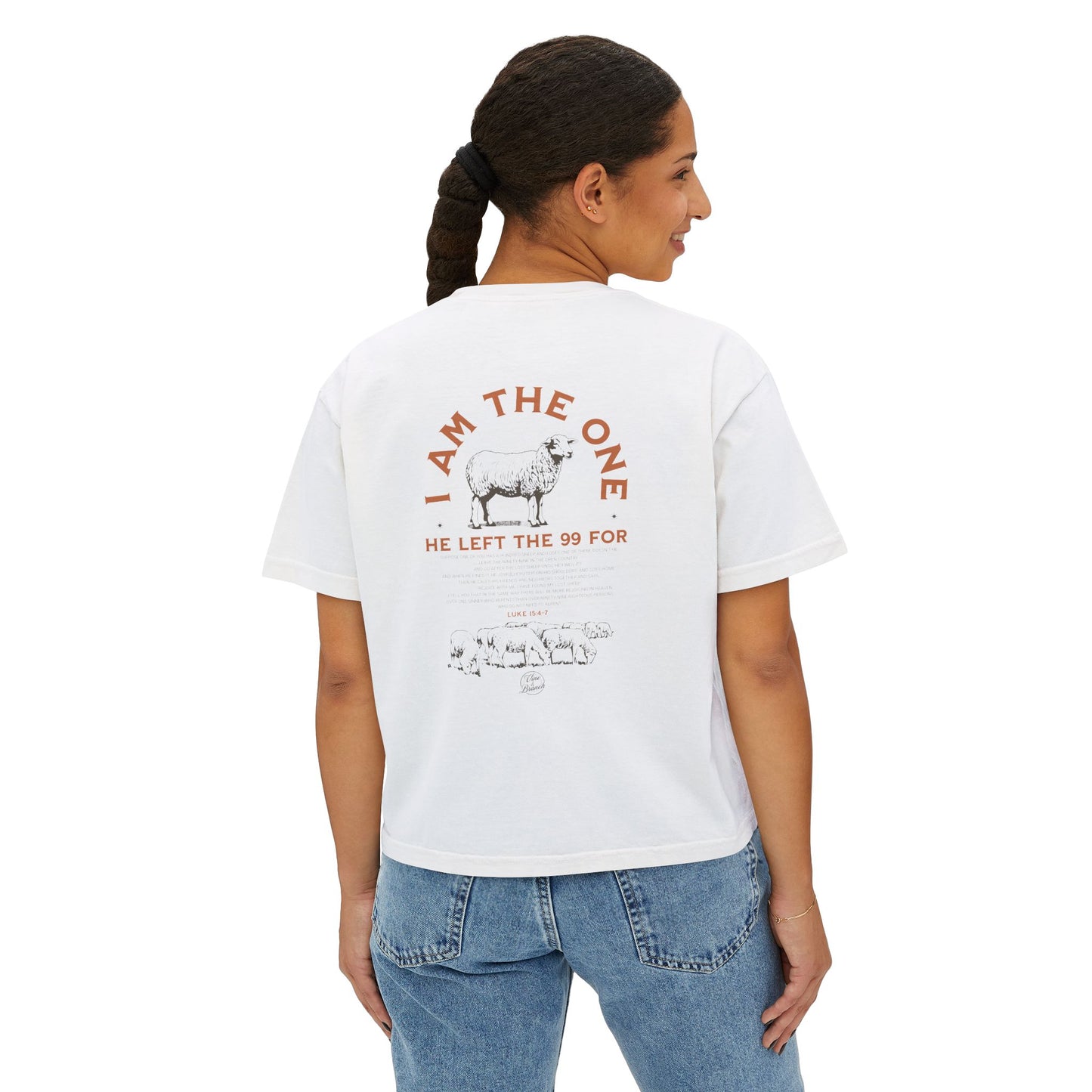 "I AM THE ONE" WOMEN'S BOXY TEE