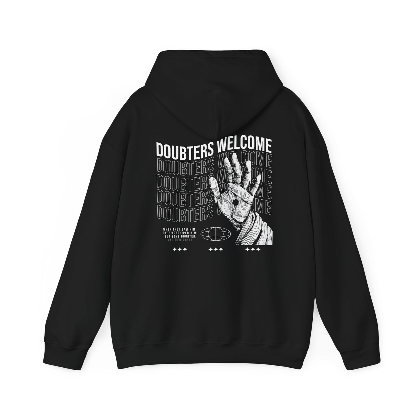 "Doubters Welcome" Adult Unisex Hoodie