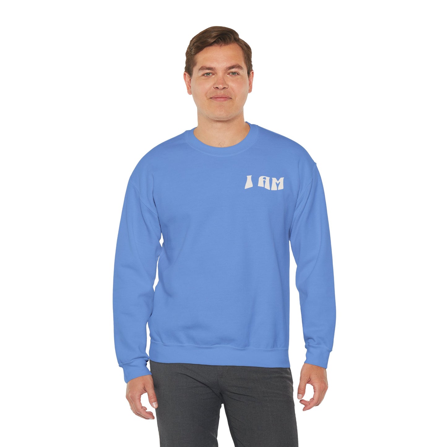 "I Am Who I Am" Adult Crewneck Sweatshirt