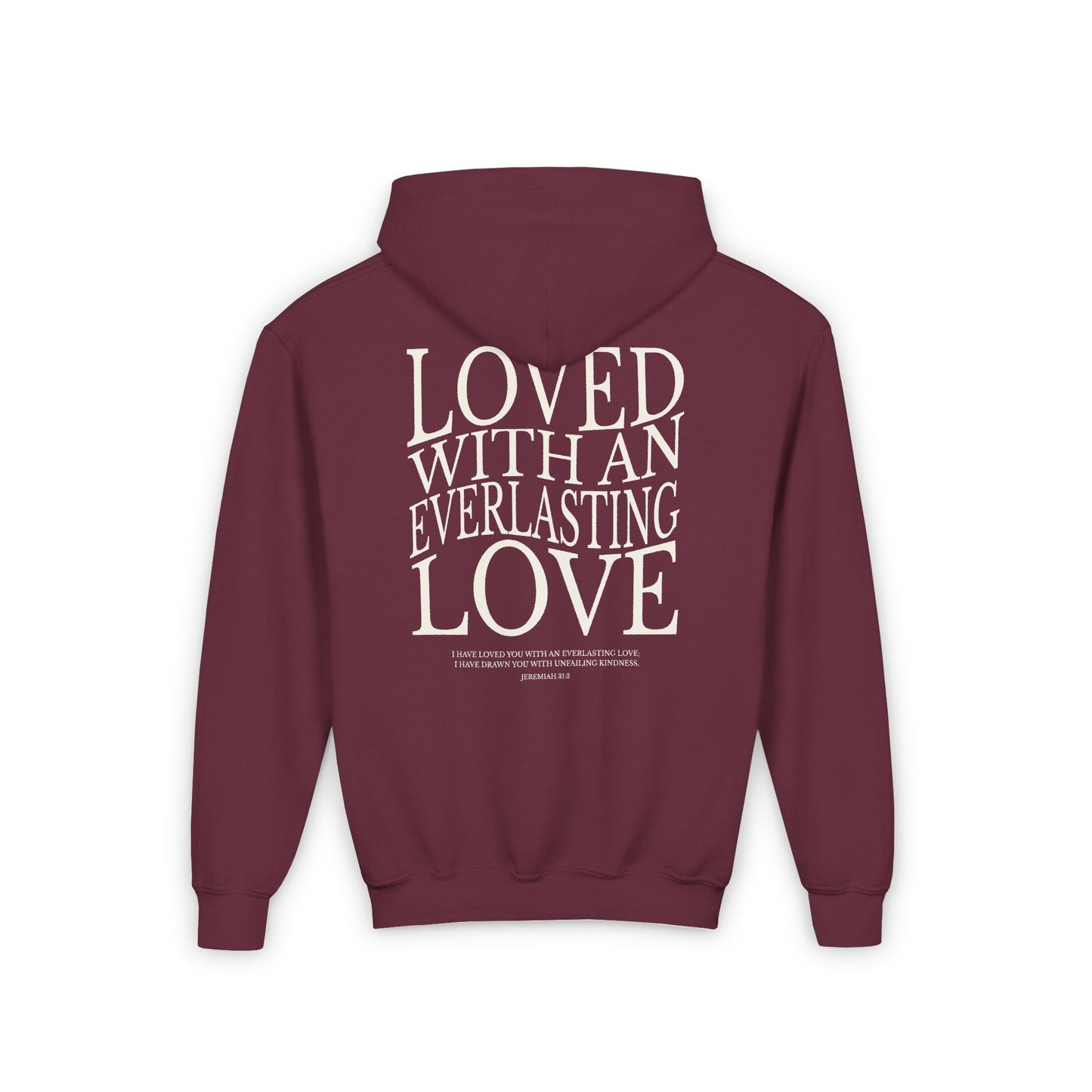 "Everlasting Love" Kids Heavy Weight Hoodie