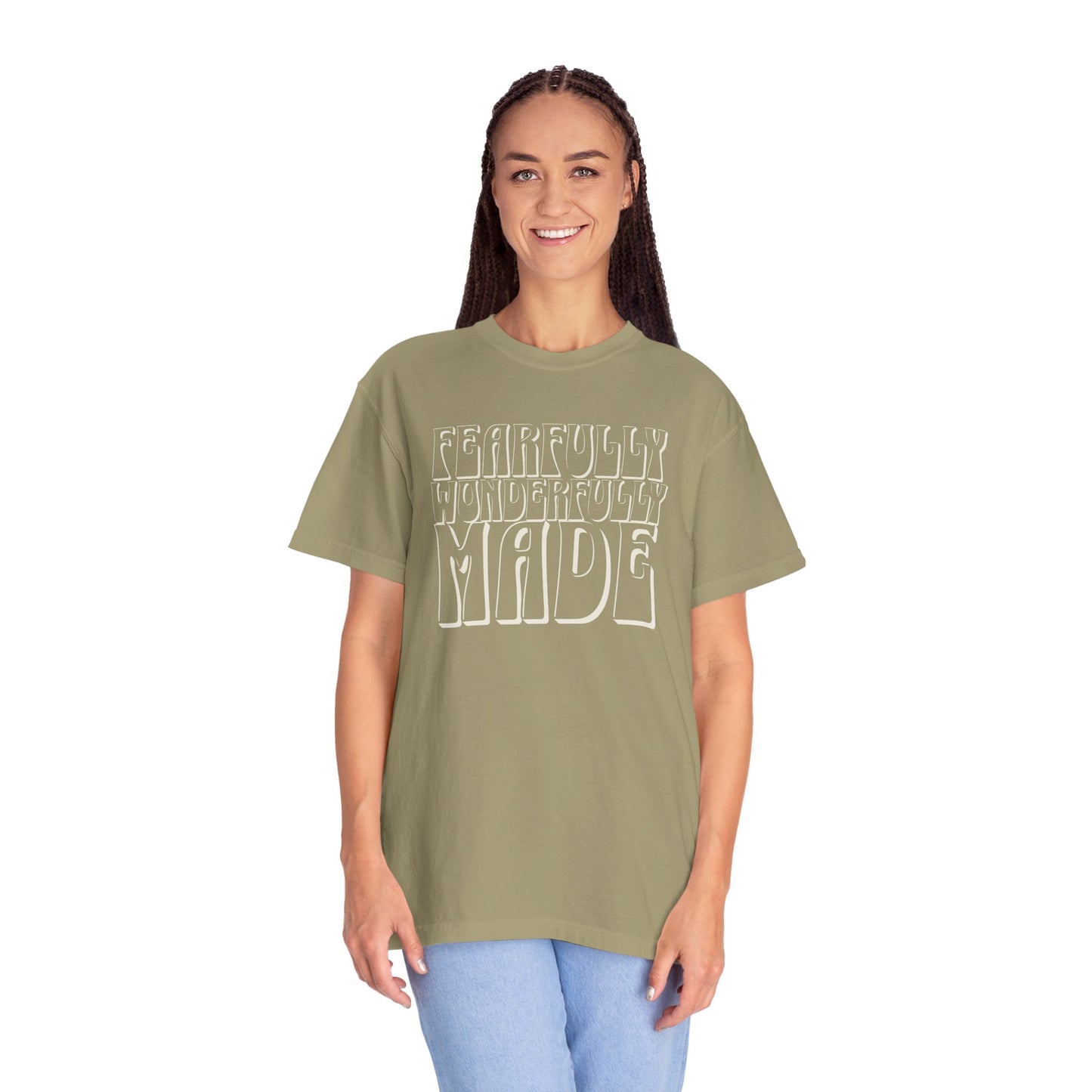 "FEARFULLY WONDERFULLY MADE" UNISEX PREMIUM TEE