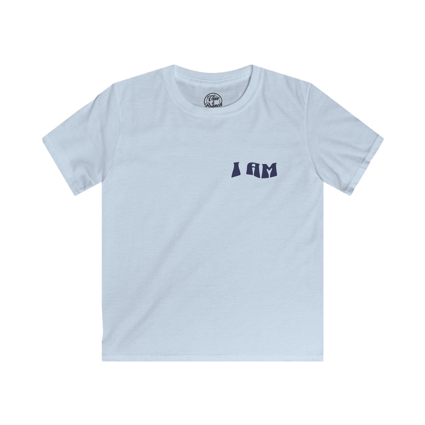 "I Am Who I Am" Kids Softstyle Tee