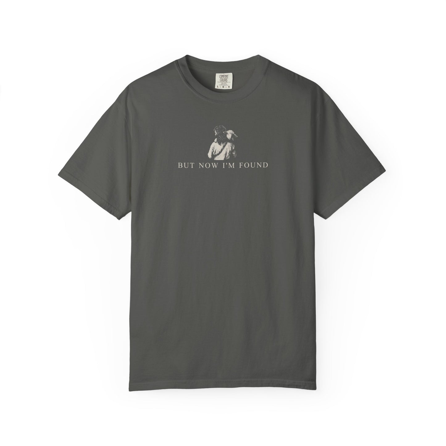 "But Now I'm Found" Adult Comfort Colors Tee
