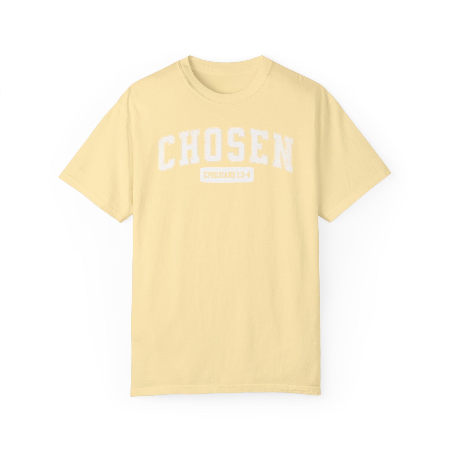 "Chosen" Varsity Style Unisex Garment-Dyed Tee