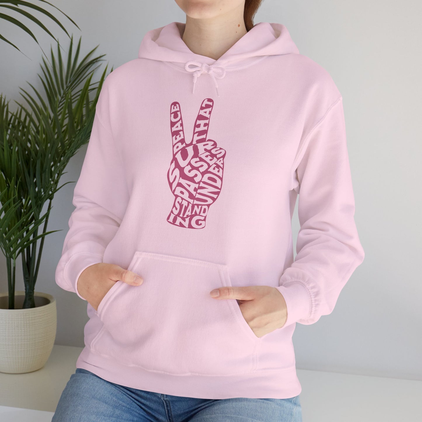 "Peace" Adult Unisex Hoodie