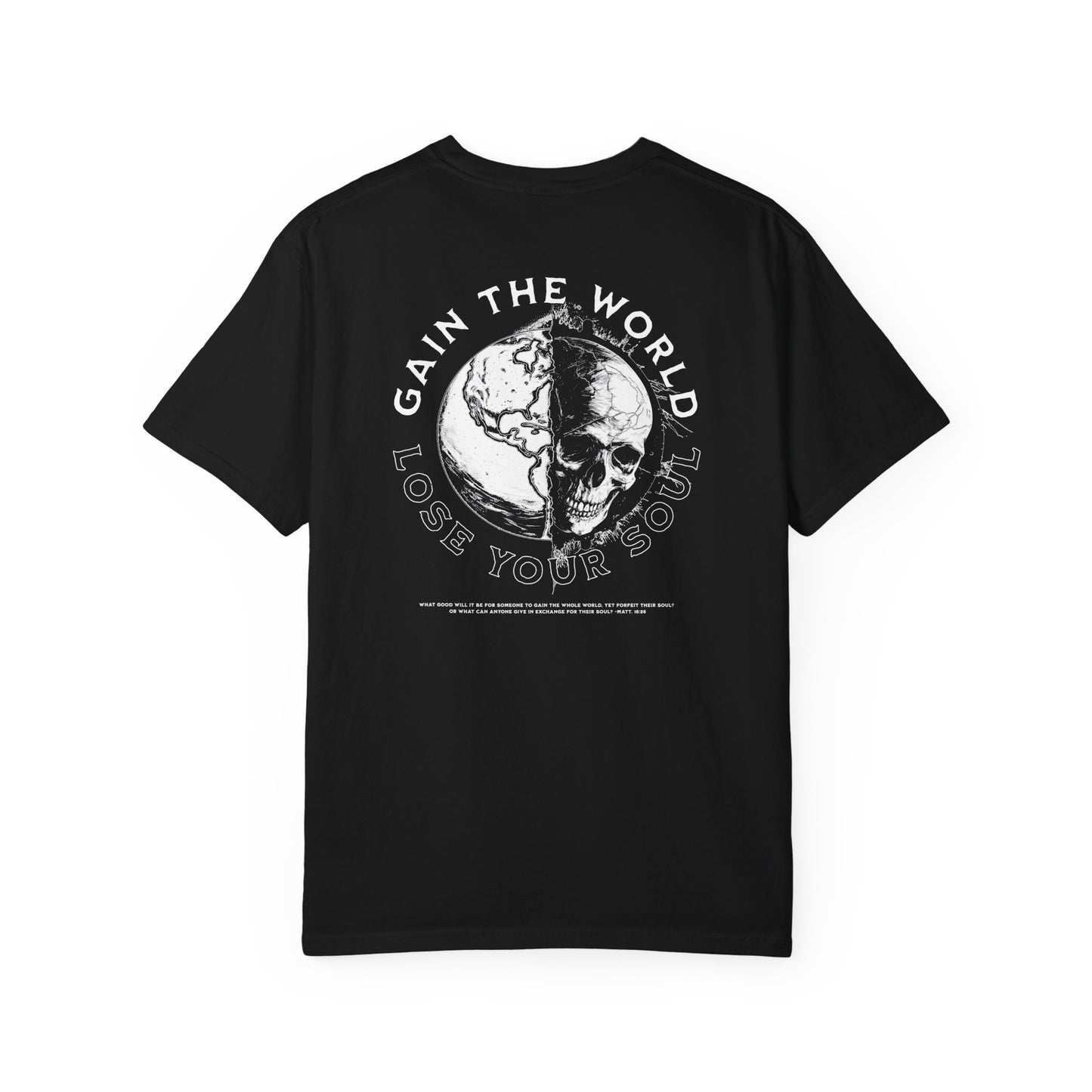 "GAIN THE WORLD" UNISEX PREMIUM TEE