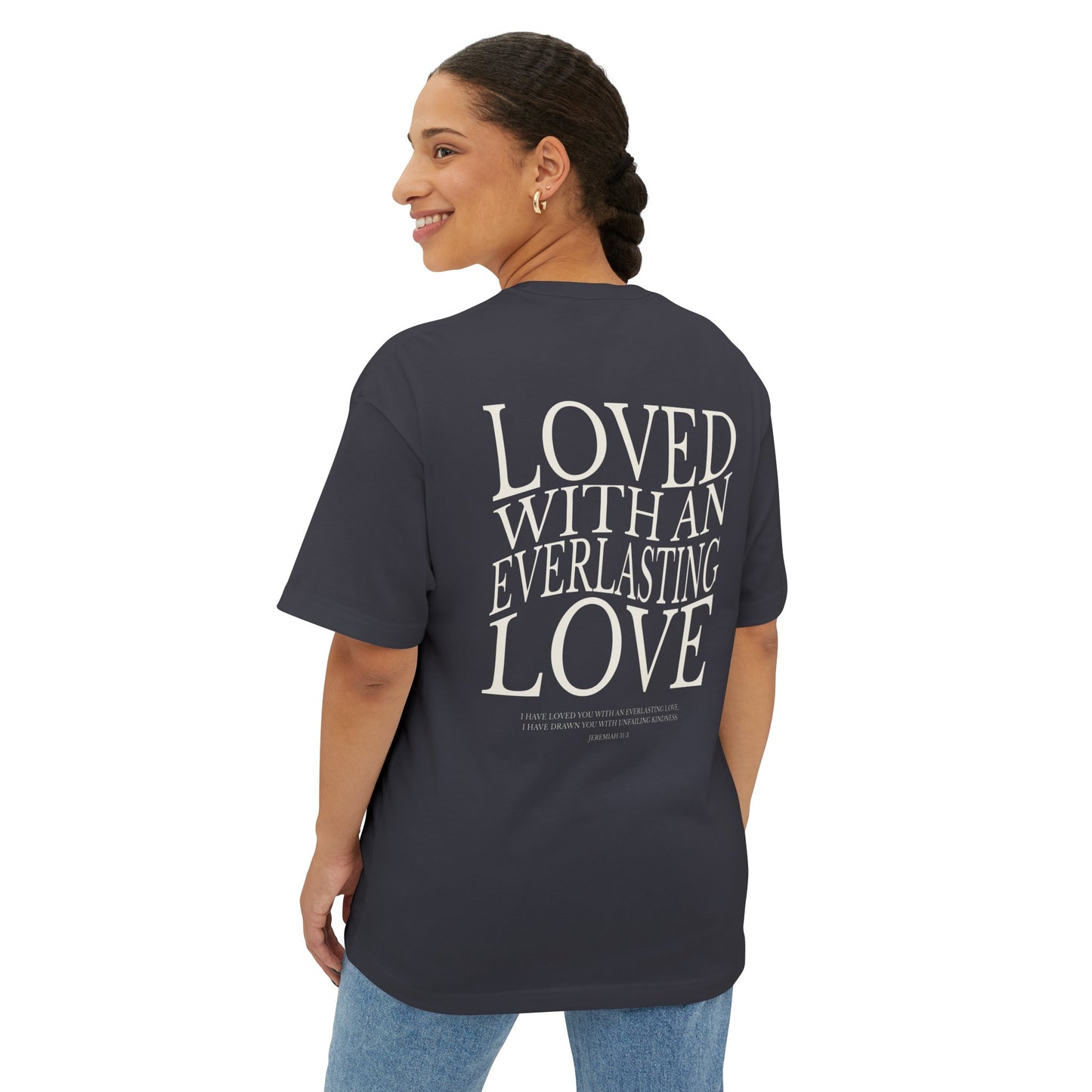 "Everlasting Love" Adult Unisex Oversized Boxy Tee