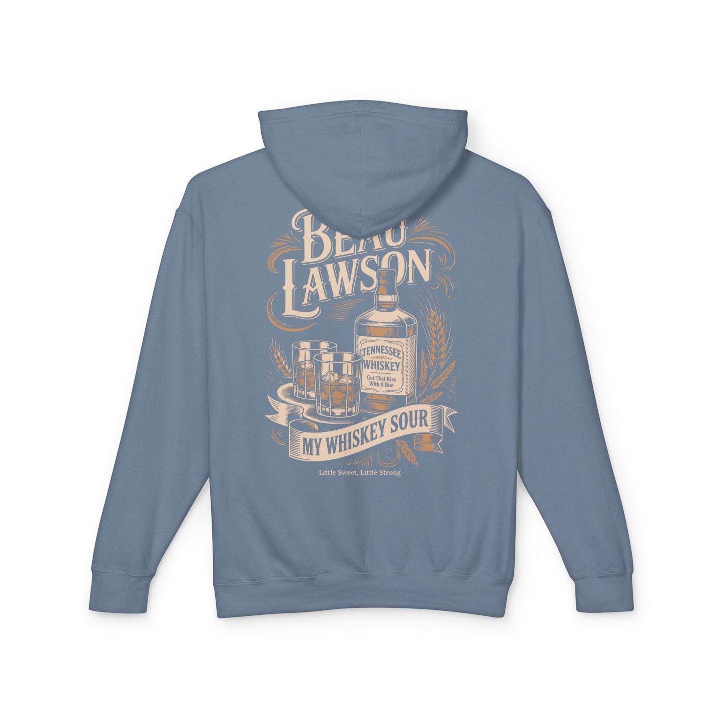 Beau Lawson "My Whiskey Sour" Western Unisex Lightweight Hooded Sweatshirt