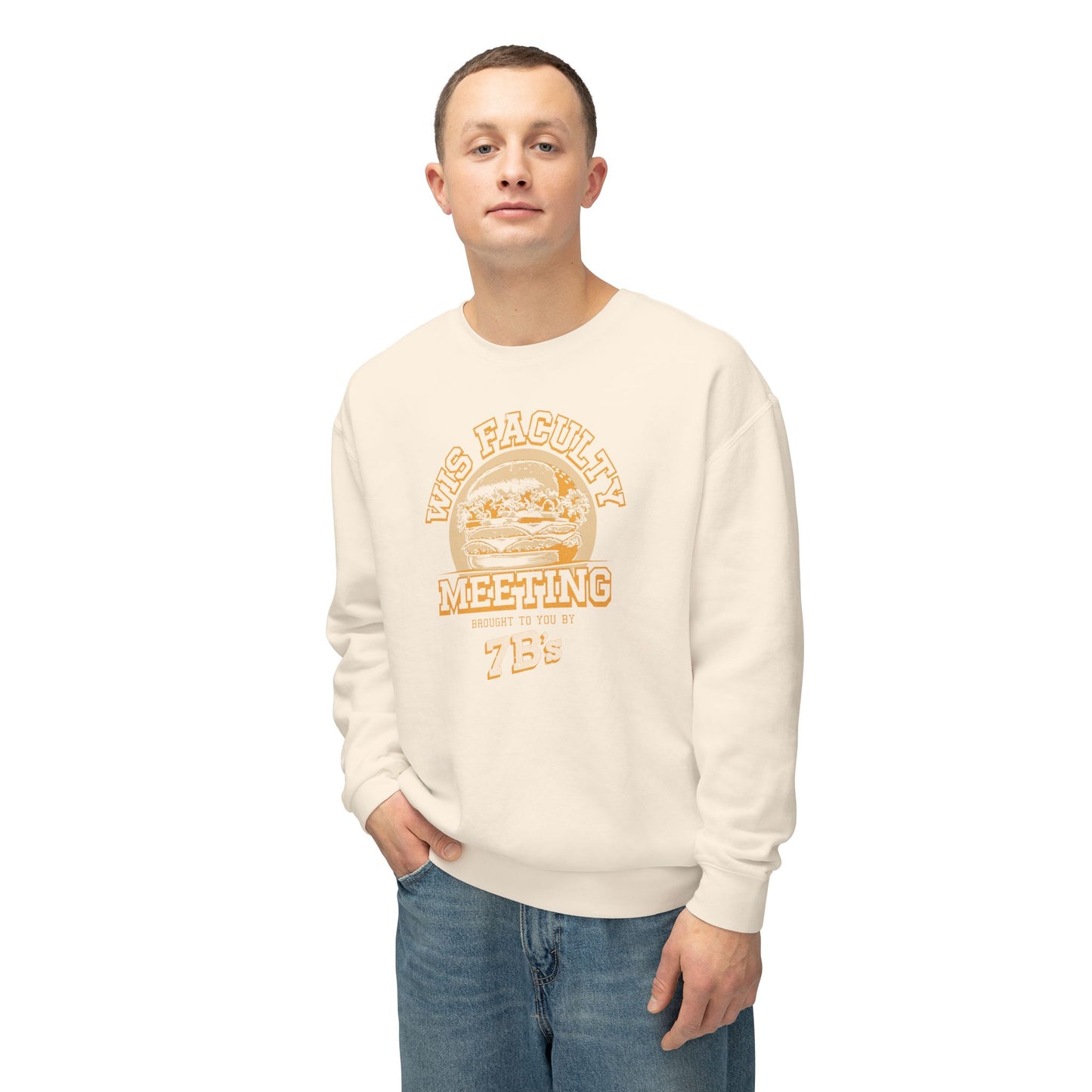 WIS "FACULTY MEETING" UNISEX PREMIUM SWEATSHIRT
