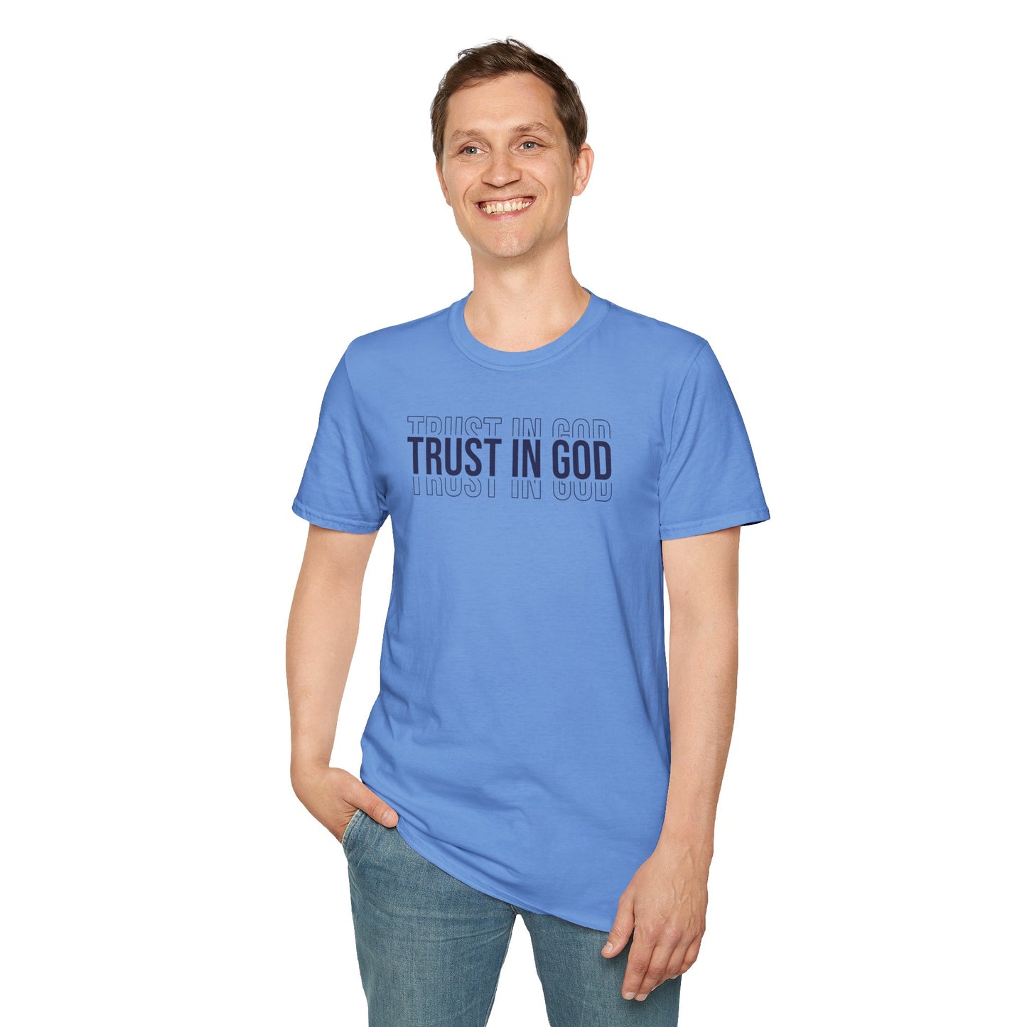 "Trust In God" Unisex Softstyle Tee