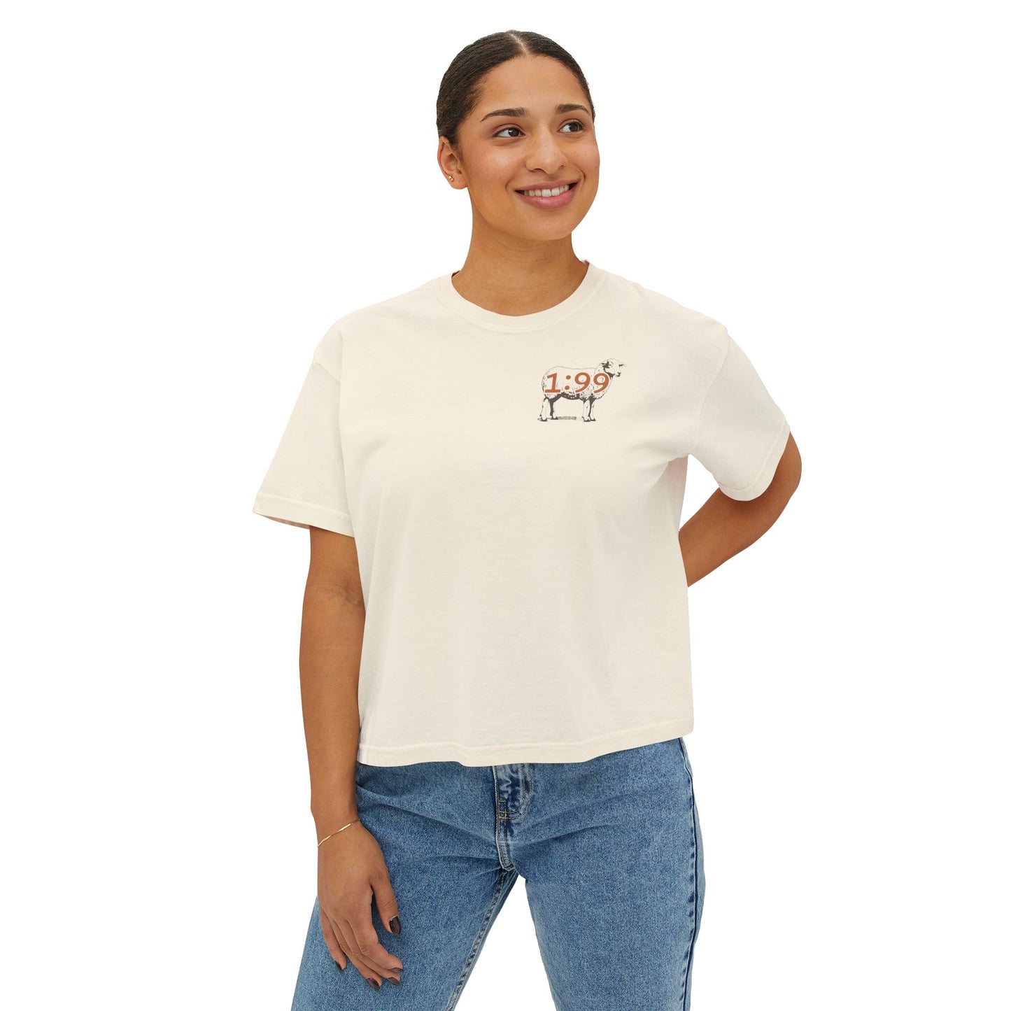"I AM THE ONE" WOMEN'S BOXY TEE
