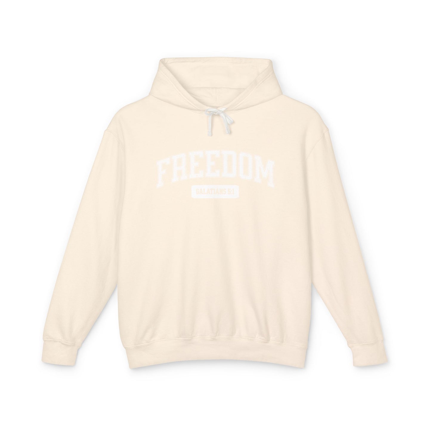 "FREEDOM" VARSITY UNISEX PREMIUM LIGHTWEIGHT HOODIE