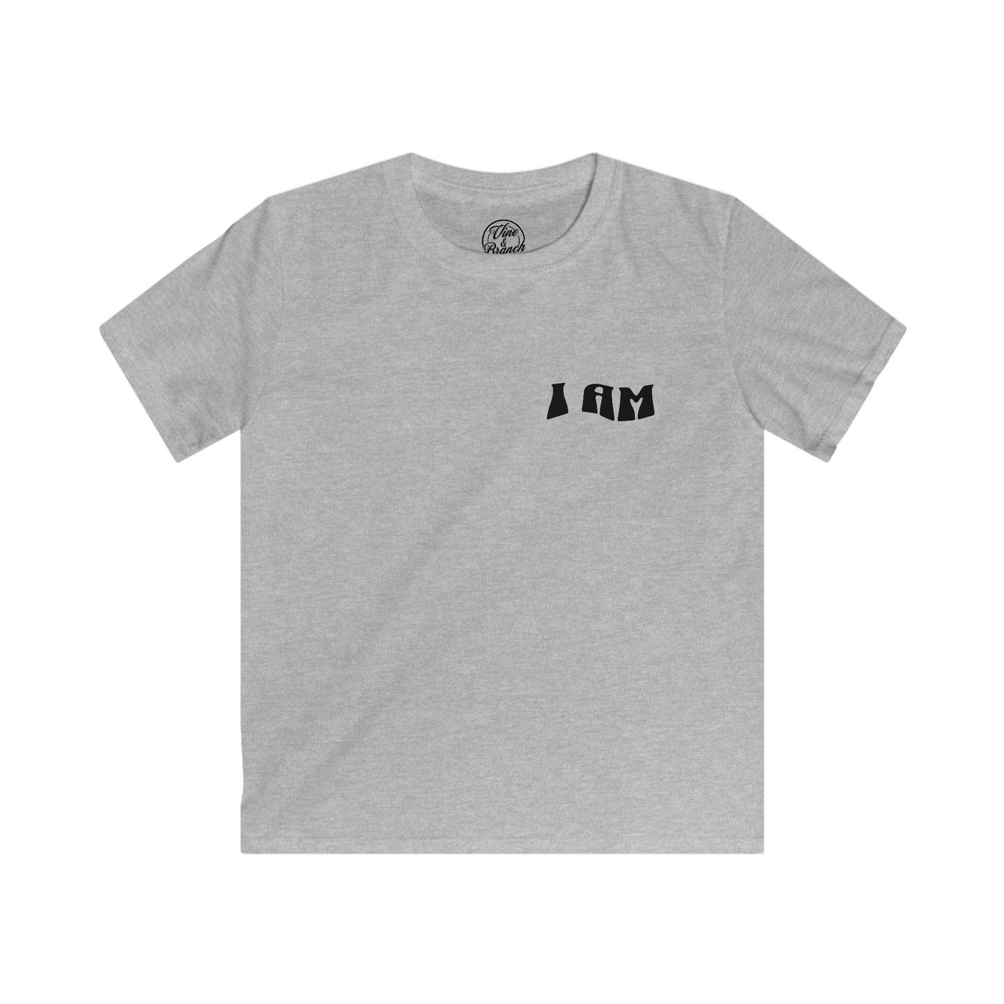 "I Am Who I Am" Kids Softstyle Tee