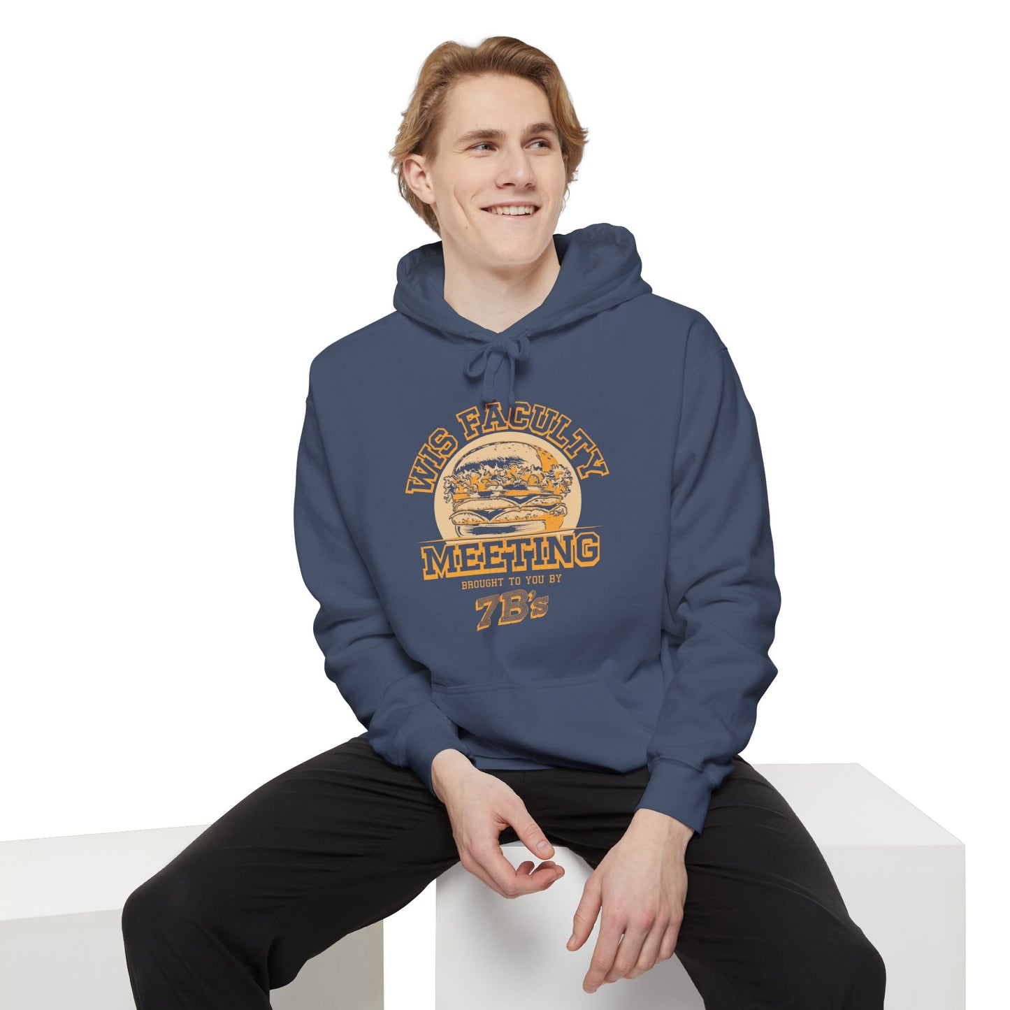WIS "FACULTY MEETING" UNISEX HEAVYWEIGHT PREMIUM HOODIE