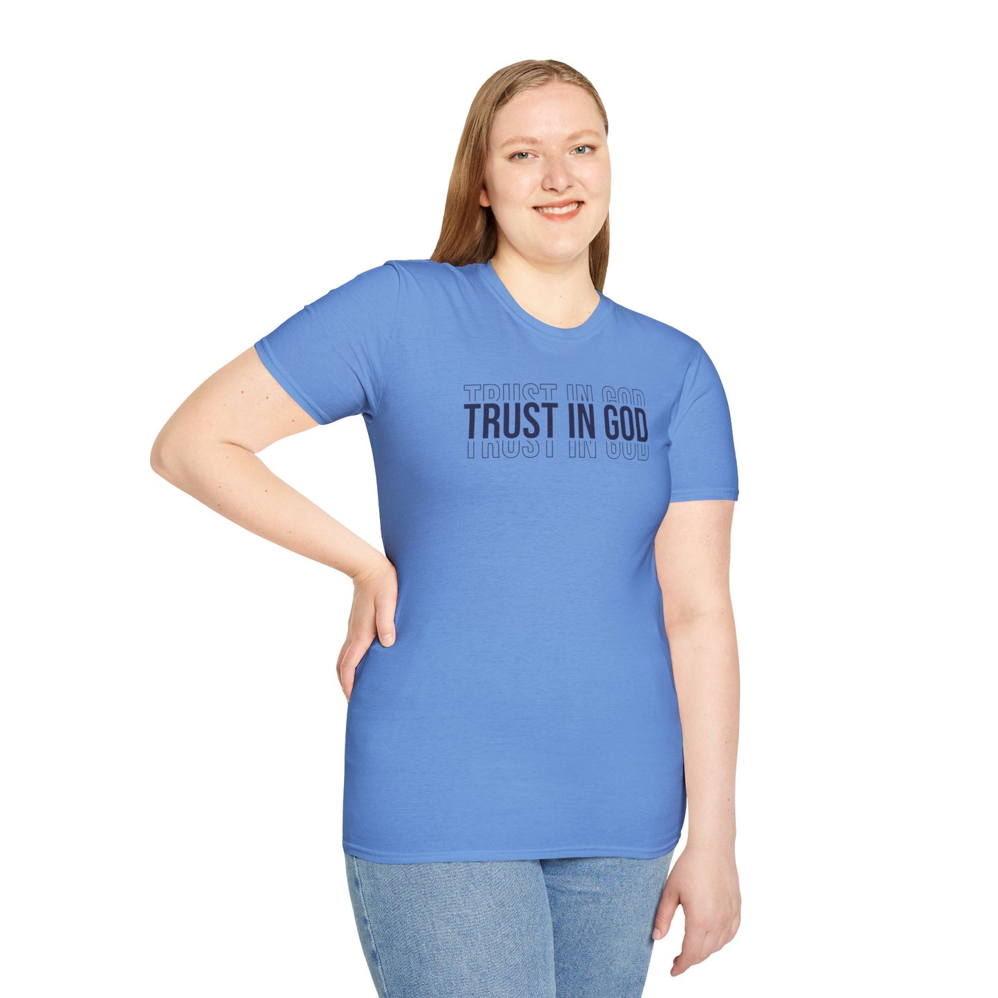 "Trust In God" Unisex Softstyle Tee