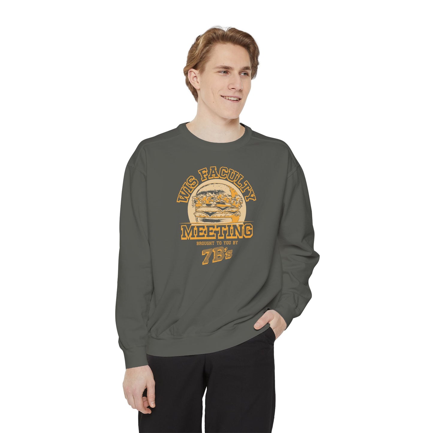 WIS "FACULTY MEETING" UNISEX PREMIUM SWEATSHIRT