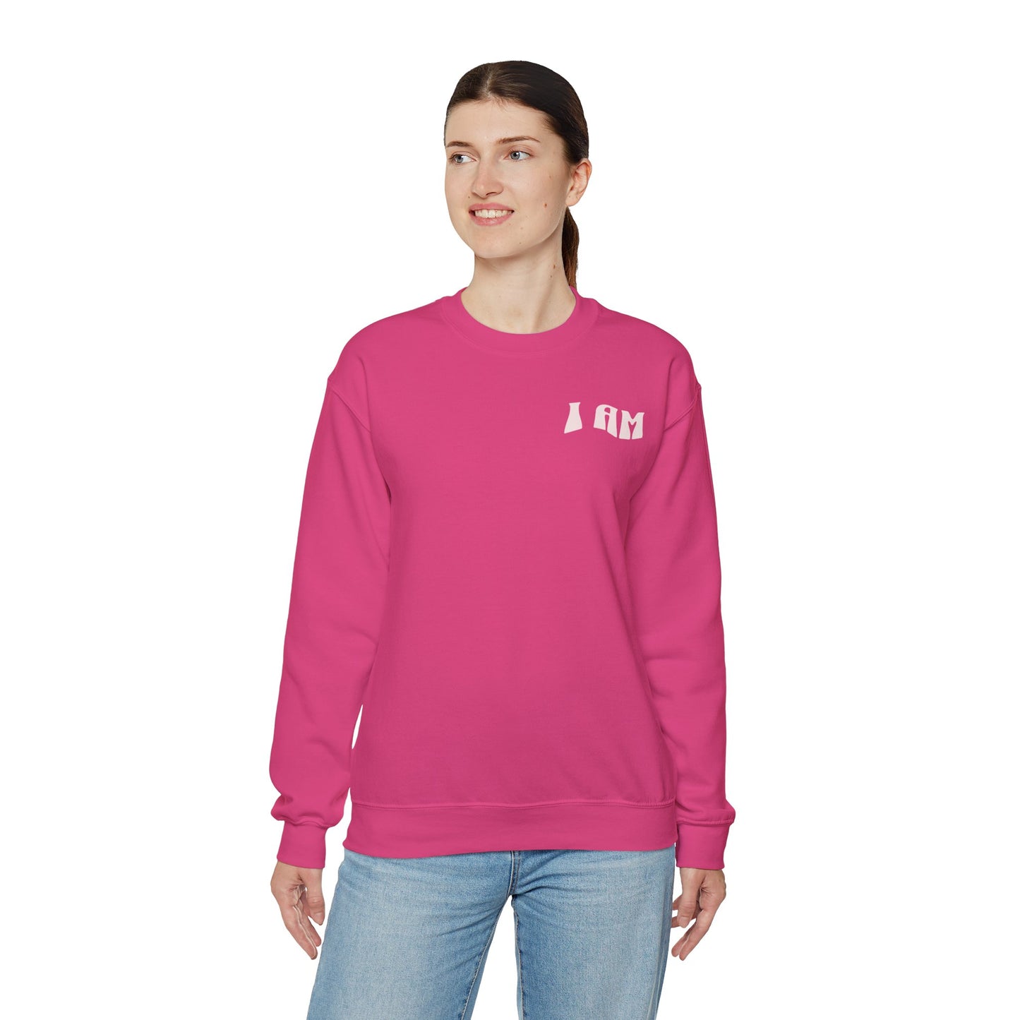 "I Am Who I Am" Adult Crewneck Sweatshirt